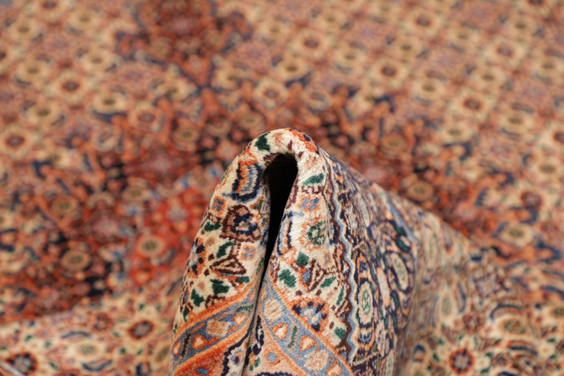 Moud Perserteppich aus Iran, 208 × 307 cm