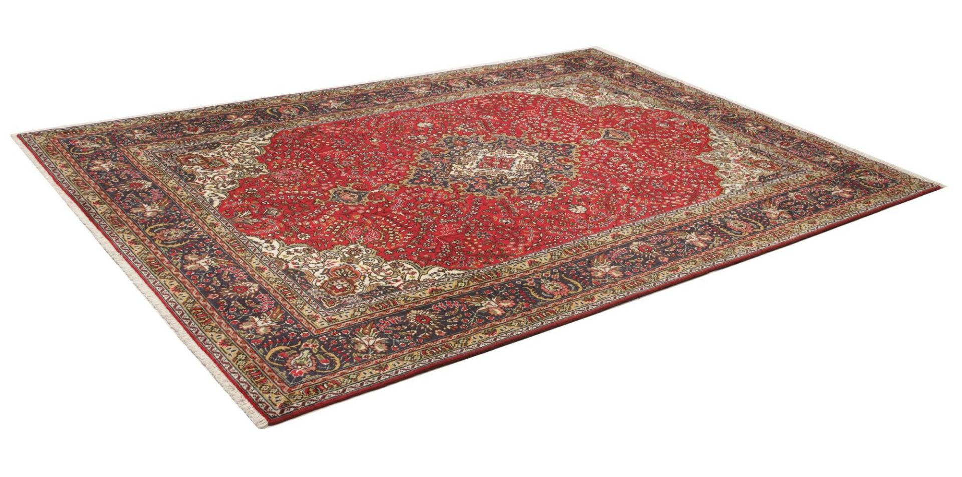 Täbriz Perserteppich aus Iran, 201 × 295 cm