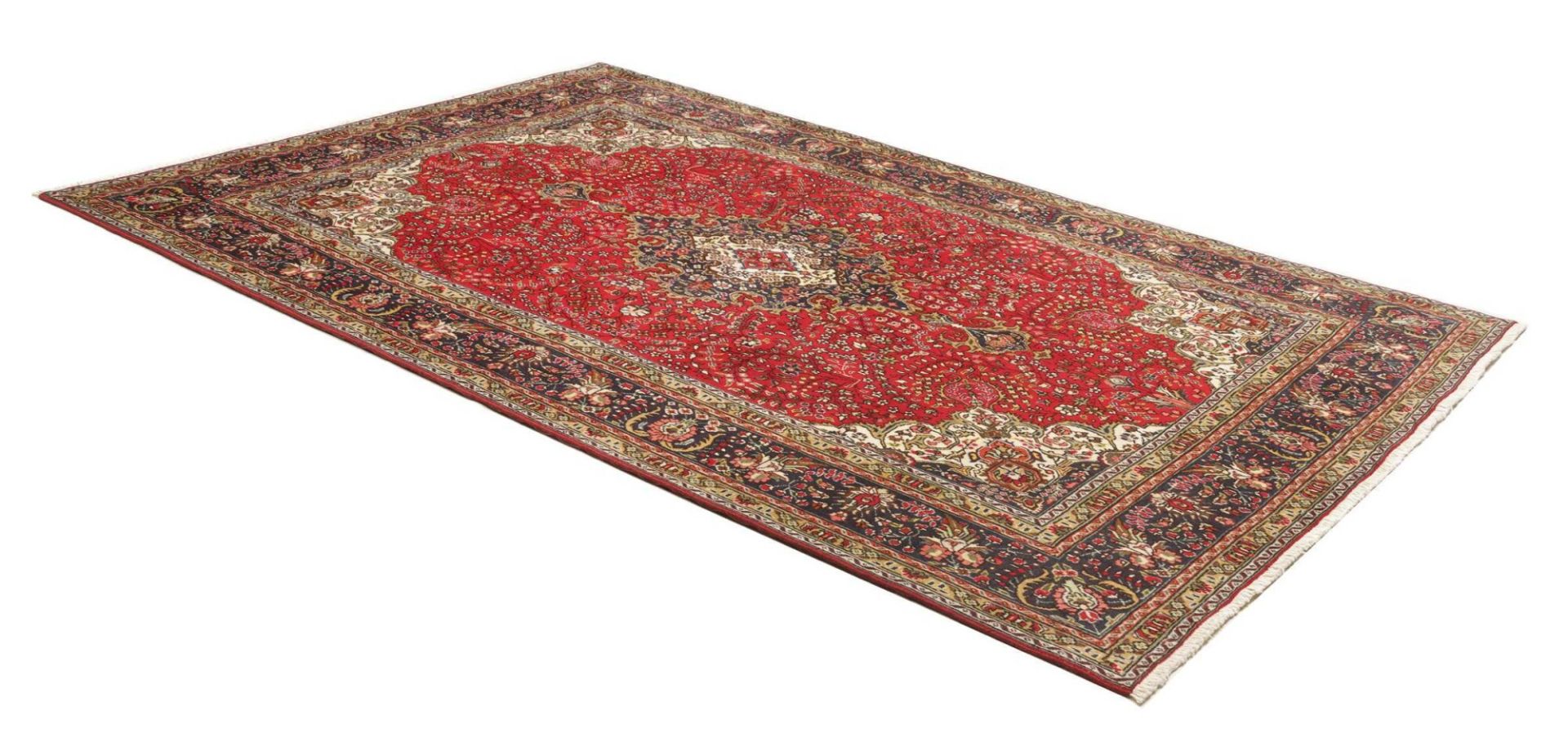 Täbriz Perserteppich aus Iran, 201 × 295 cm