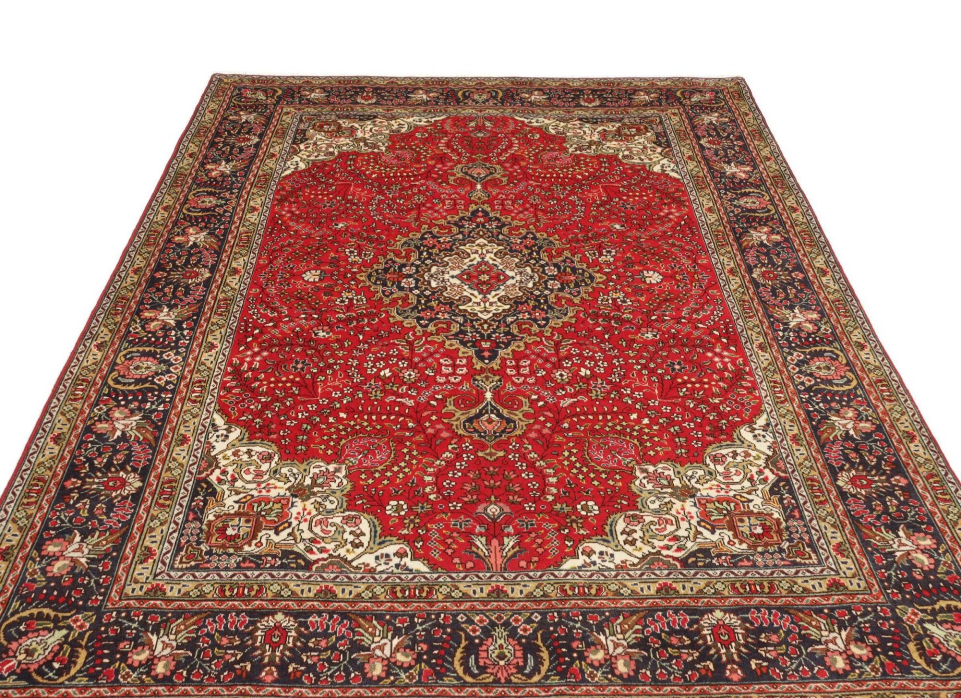 Täbriz Perserteppich aus Iran, 201 × 295 cm