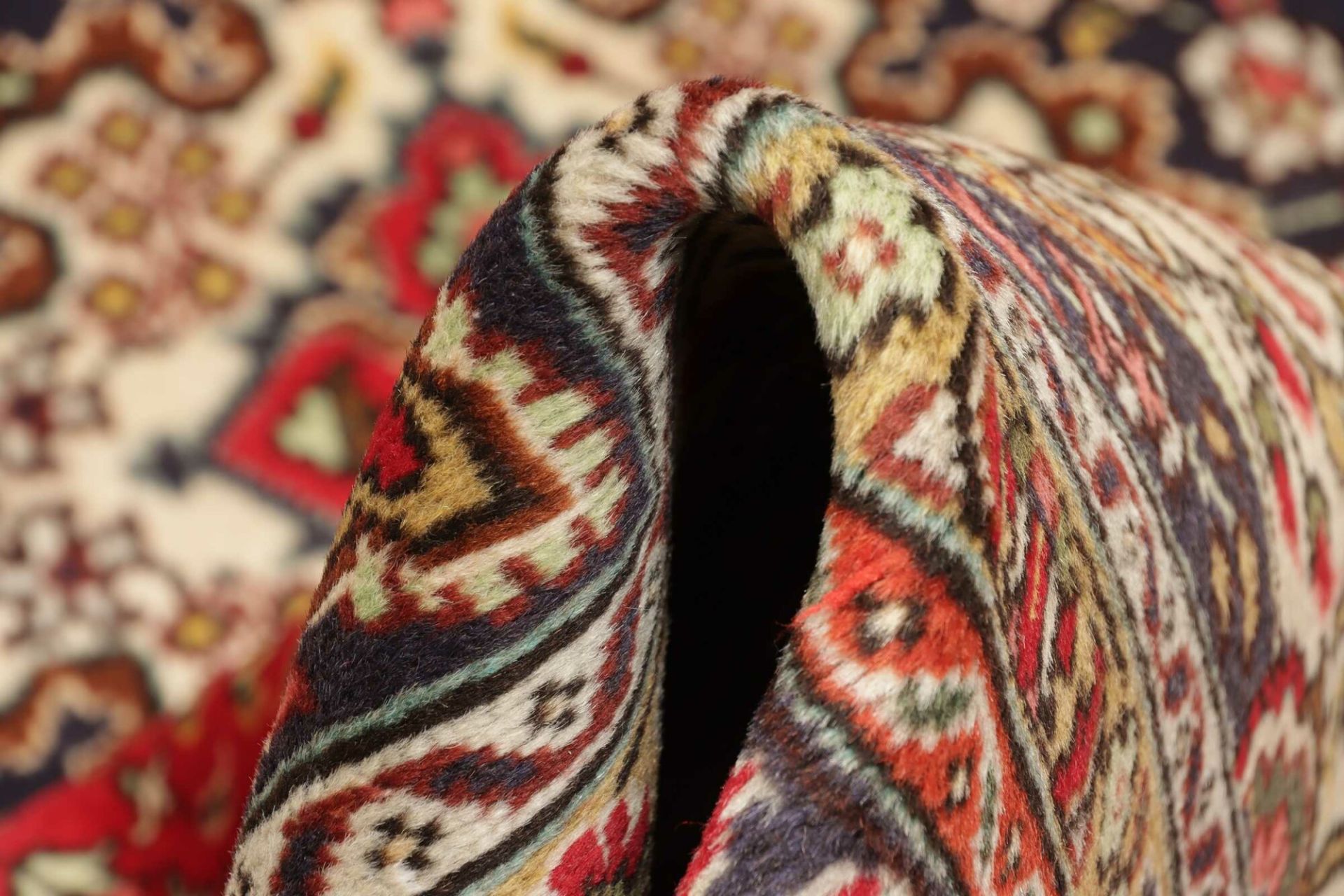 Täbriz Perserteppich aus Iran, 201 × 295 cm