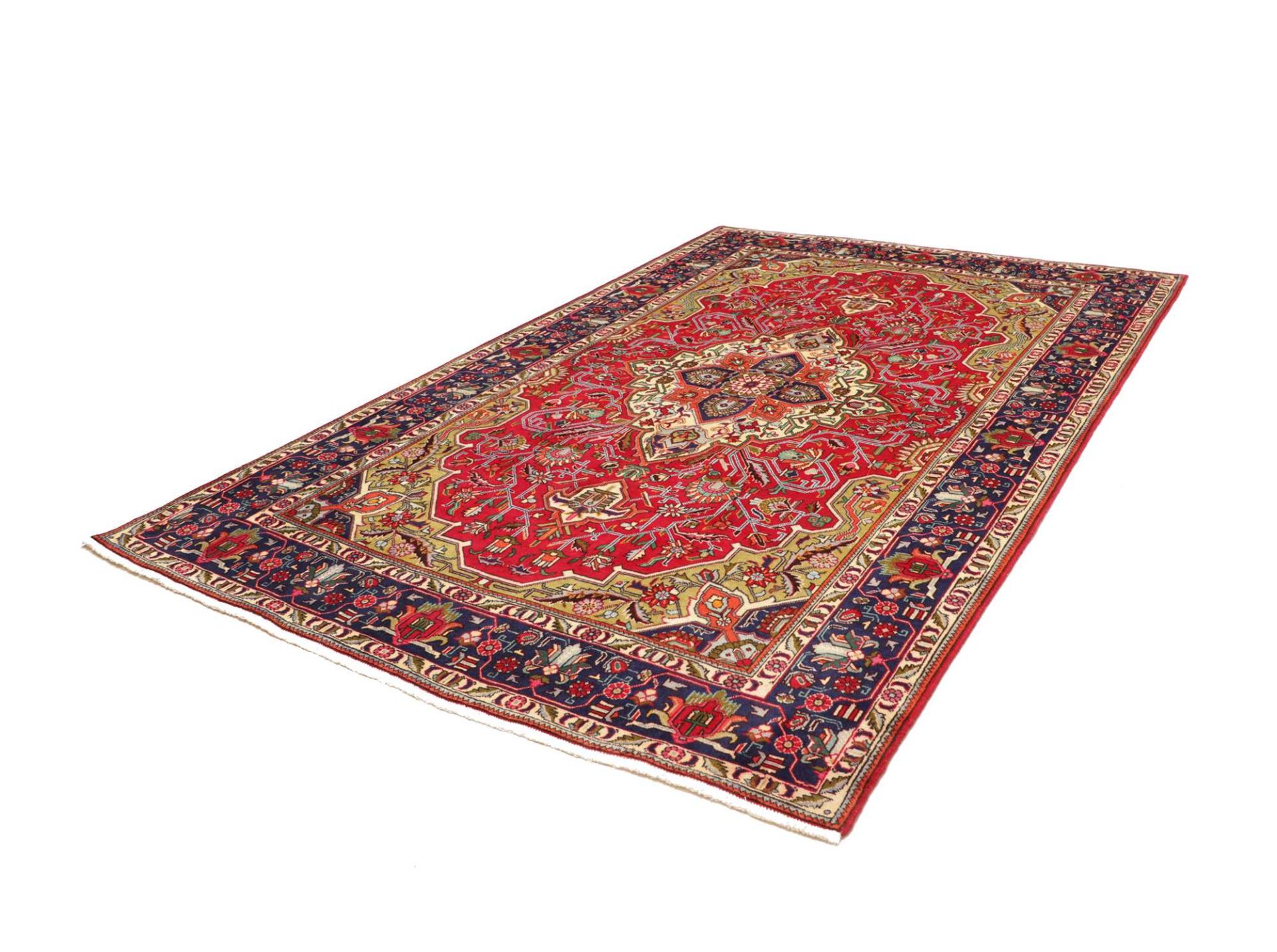 Täbriz Perserteppich aus Iran, 203 × 301 cm