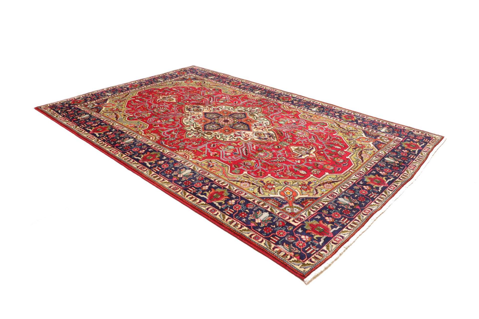 Täbriz Perserteppich aus Iran, 203 × 301 cm