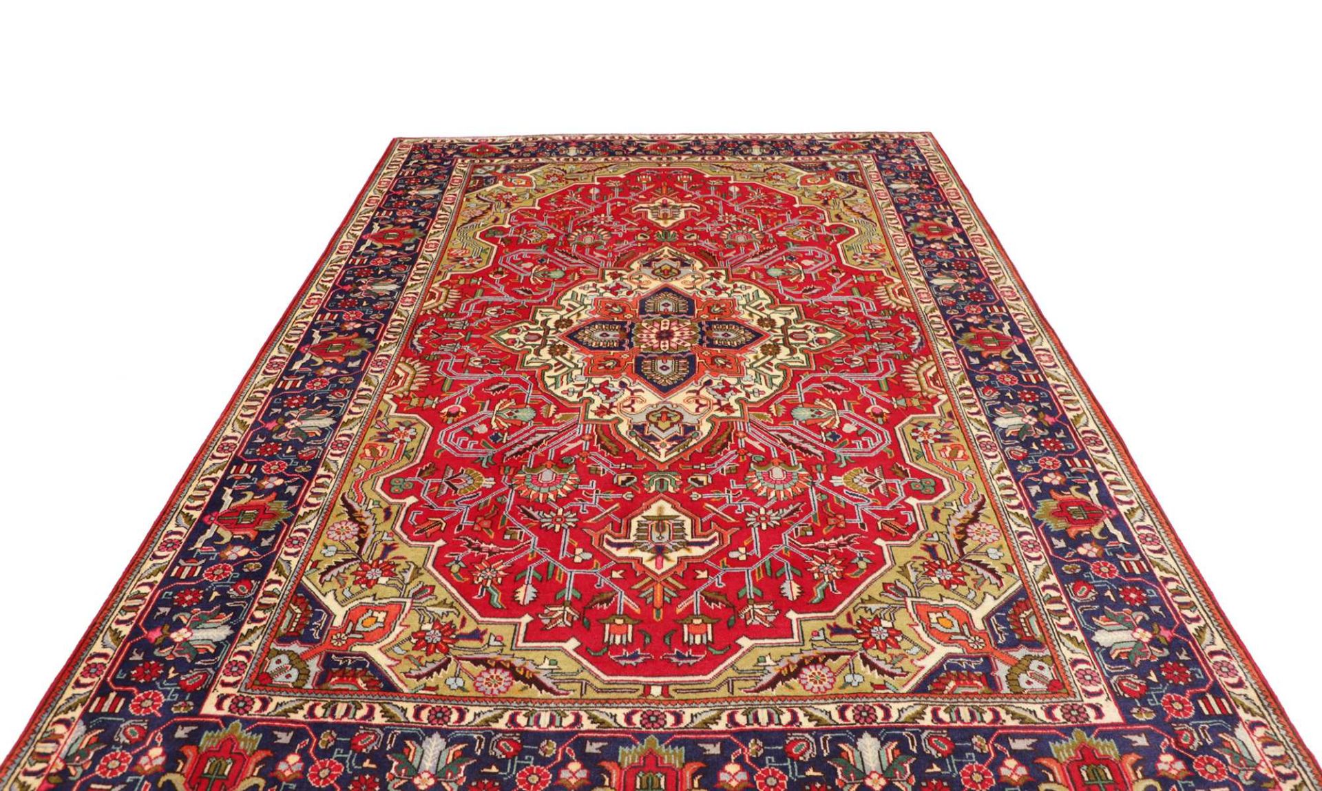 Täbriz Perserteppich aus Iran, 203 × 301 cm