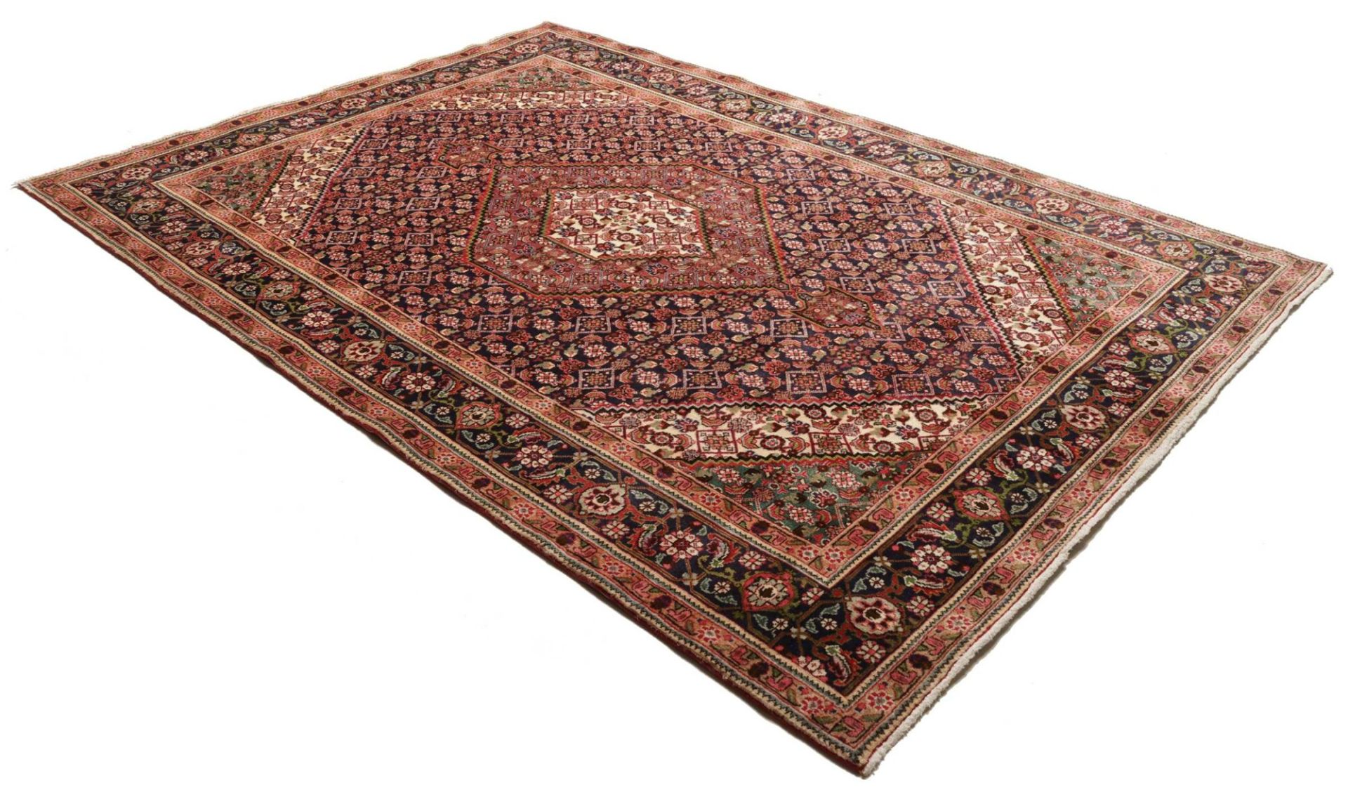 Täbriz Perserteppich 201 × 289 cm aus Wolle, handgeknüpft