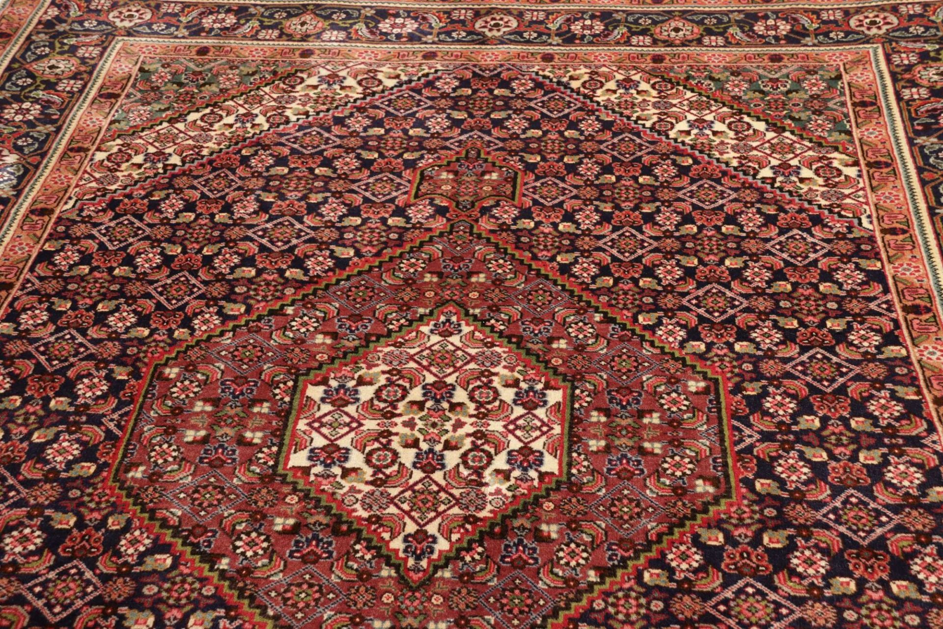 Täbriz Perserteppich 201 × 289 cm aus Wolle, handgeknüpft