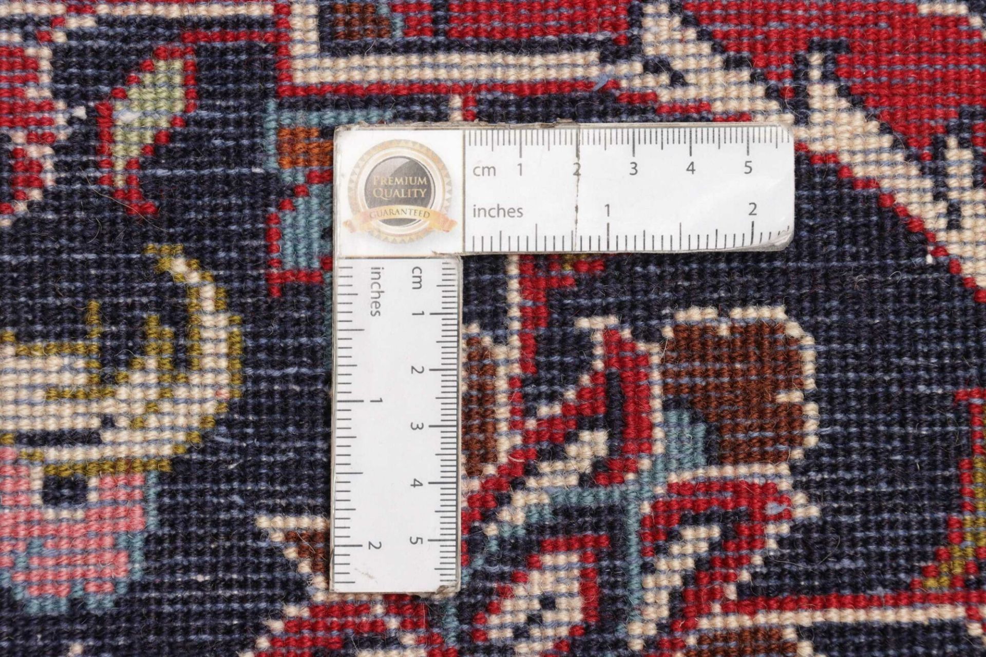 Handgeknüpfter Kashan Perserteppich 198 × 312 cm