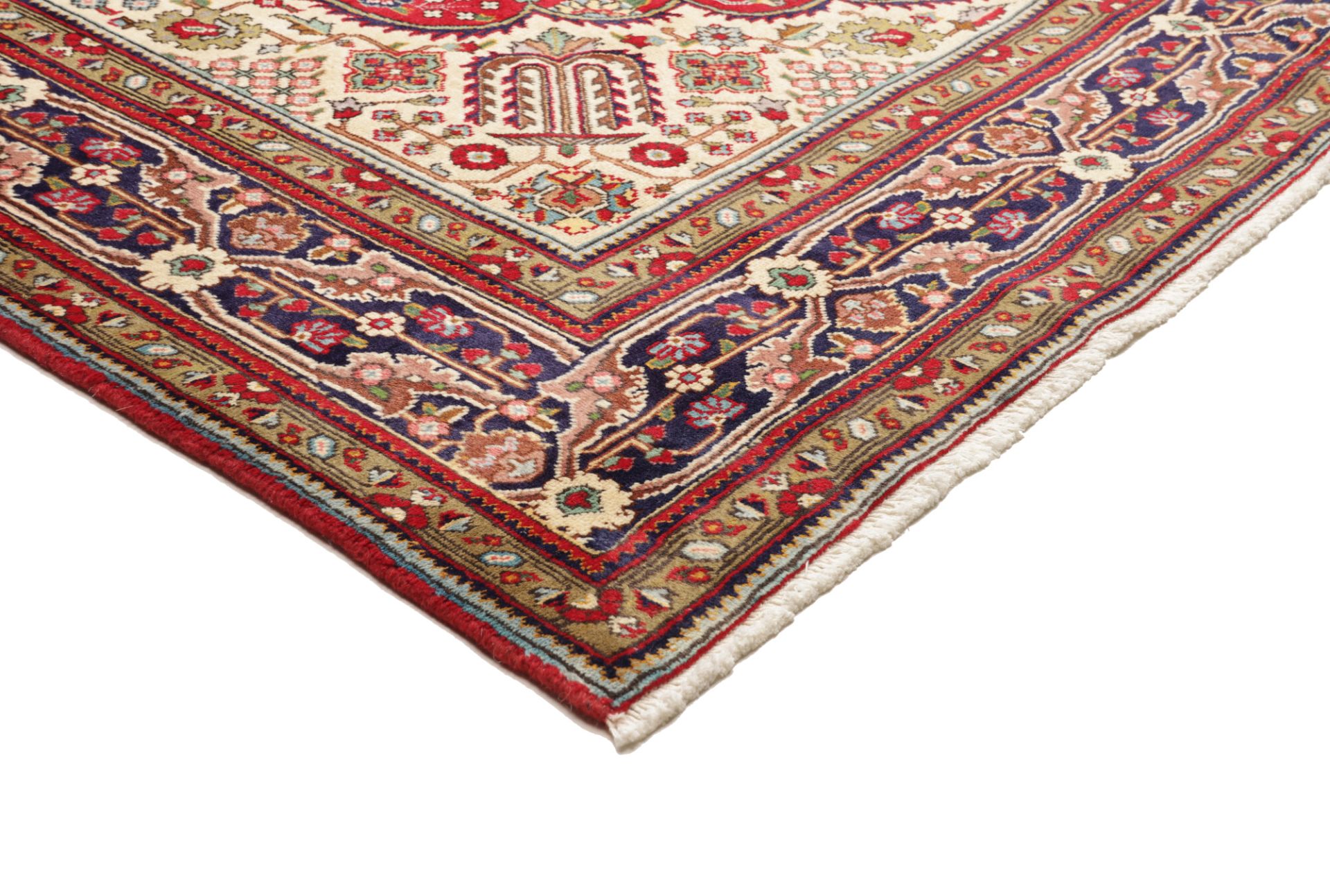 Täbriz Perserteppich 203 × 299 cm aus Wolle, handgeknüpft