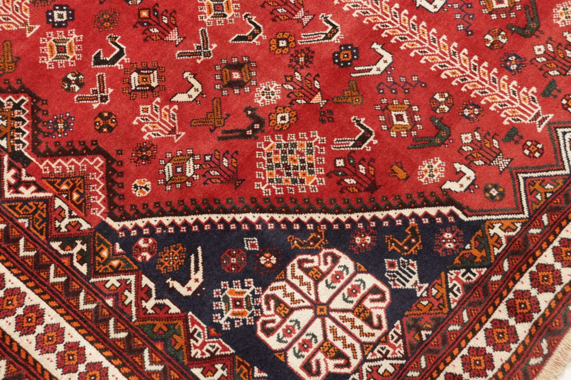 Qashqai Perserteppich 209 × 314 cm aus Wolle, handgeknüpft