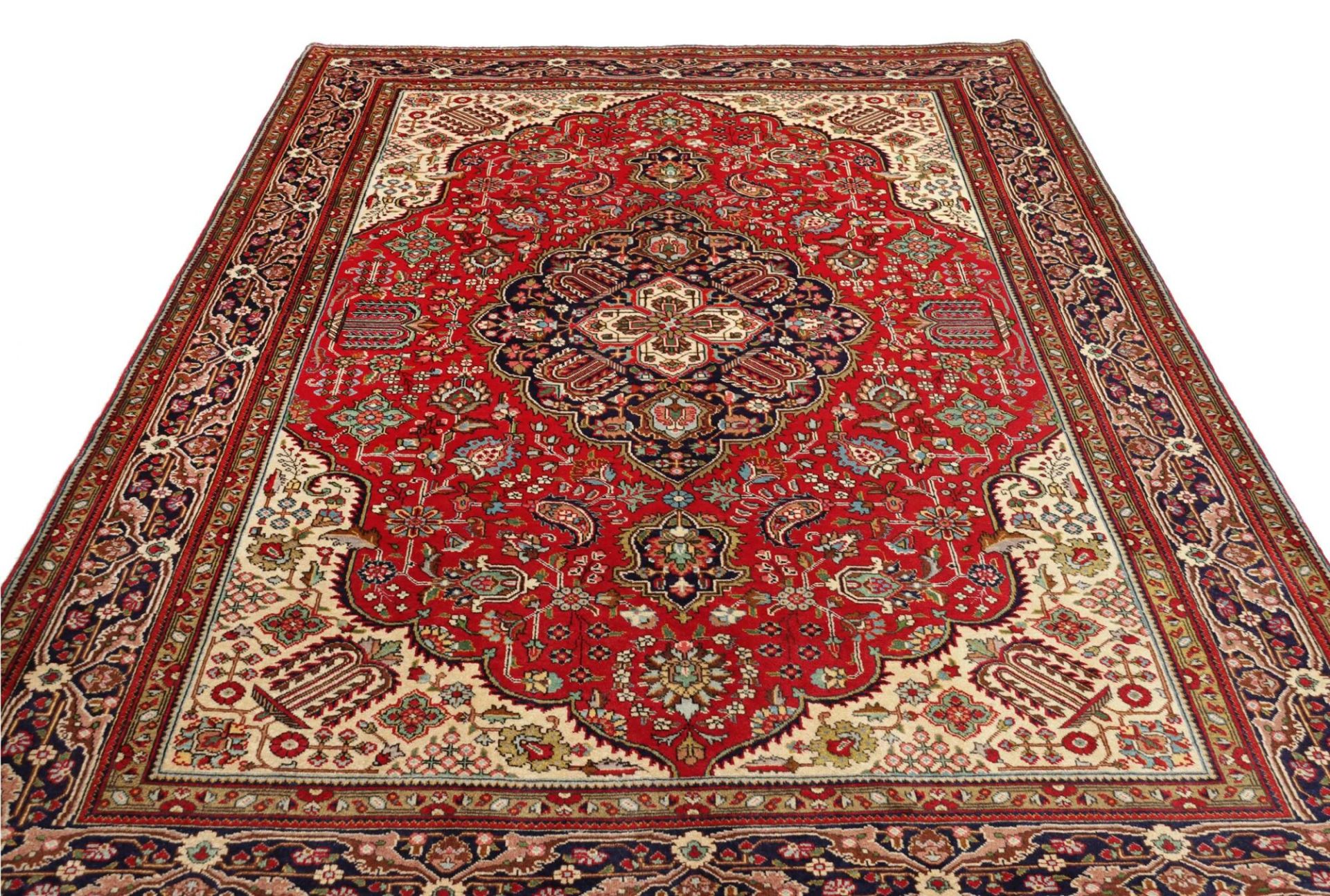 Täbriz Perserteppich aus Iran, 207 × 296 cm