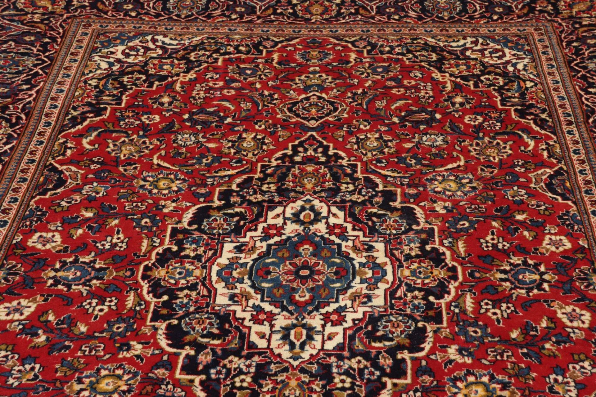 Handgeknüpfter Kashan Perserteppich, 199 × 309 cm, Wolle