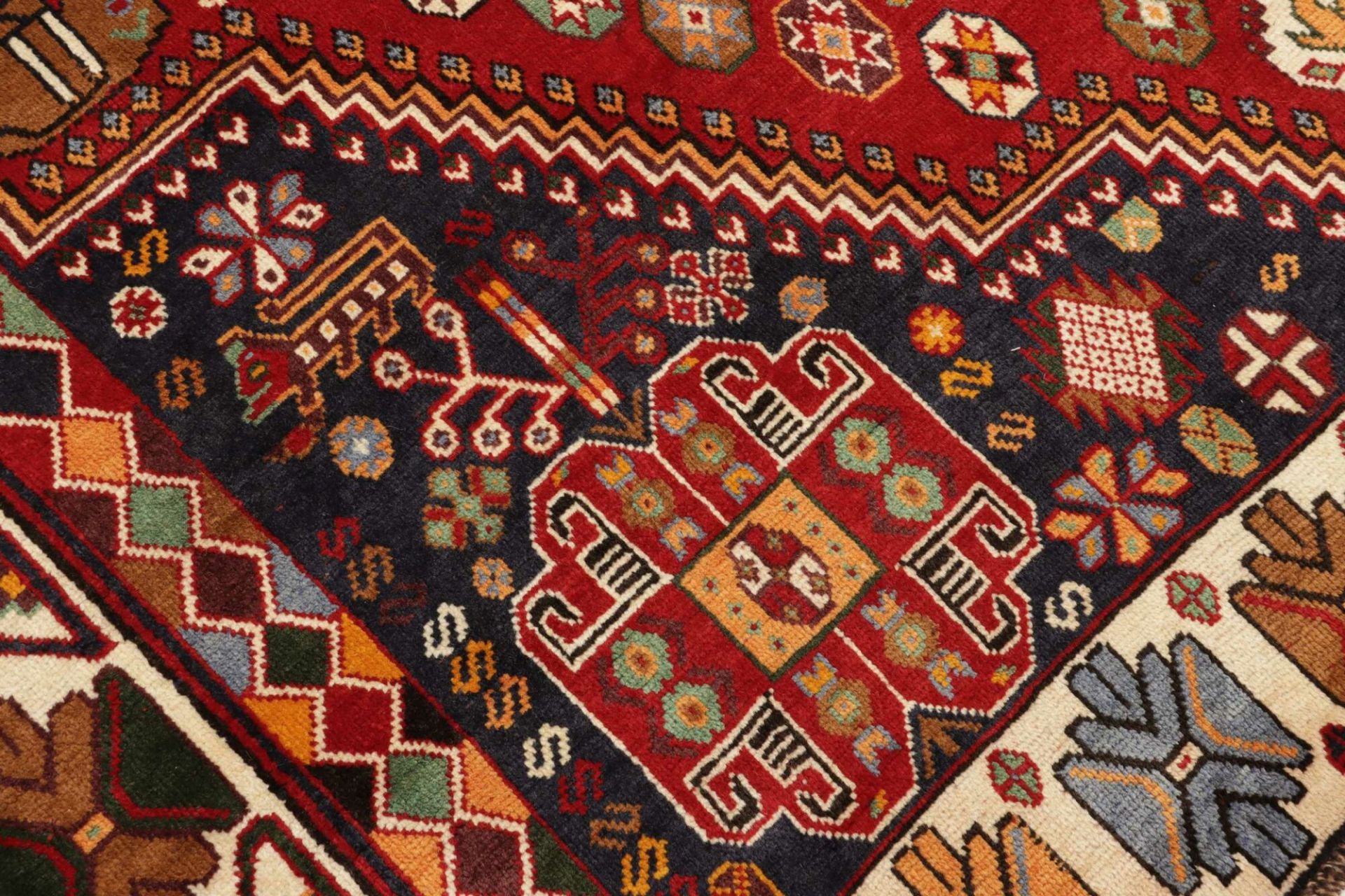 Handgeknüpfter Shiraz Perserteppich 189 × 289 cm