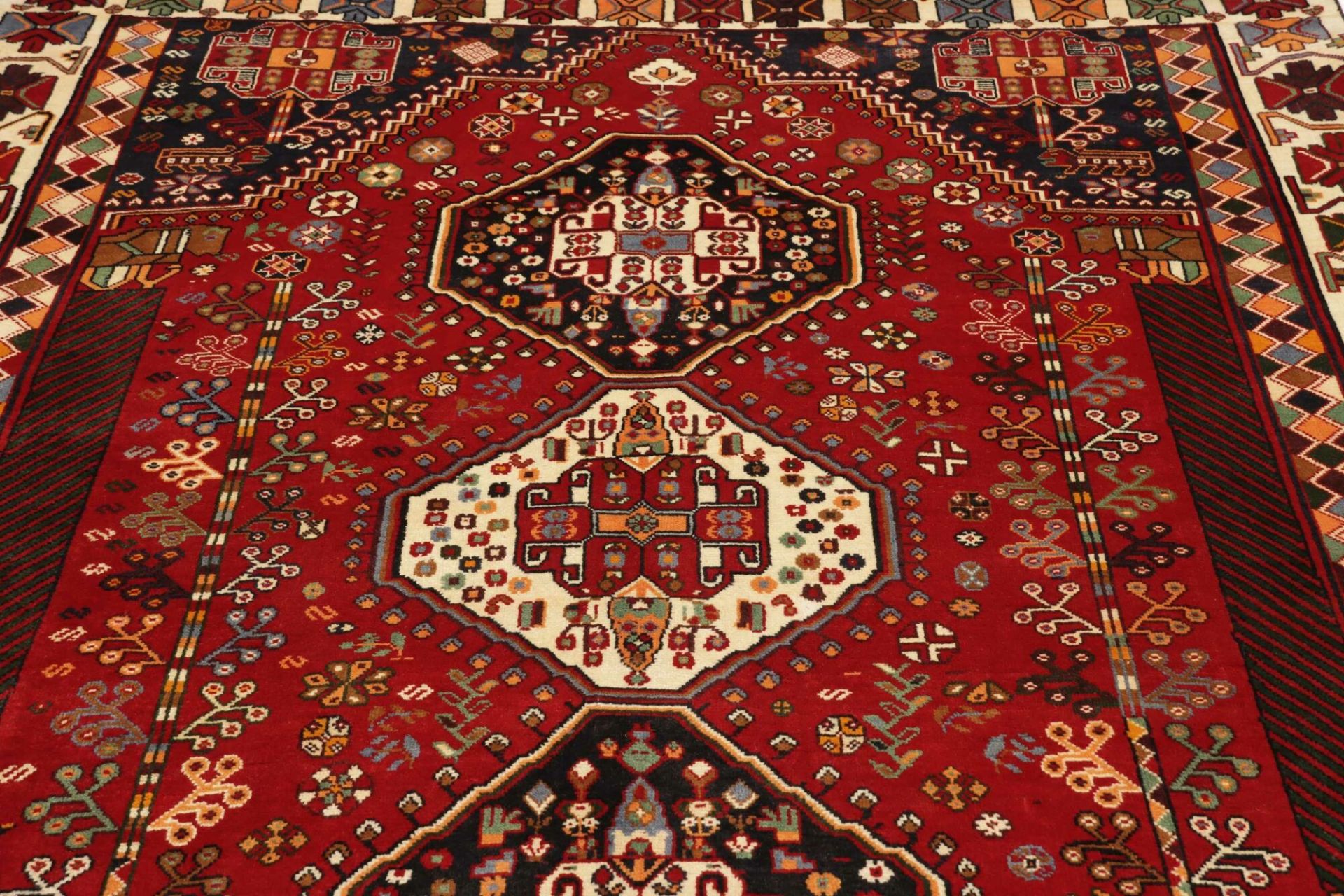Handgeknüpfter Shiraz Perserteppich 189 × 289 cm