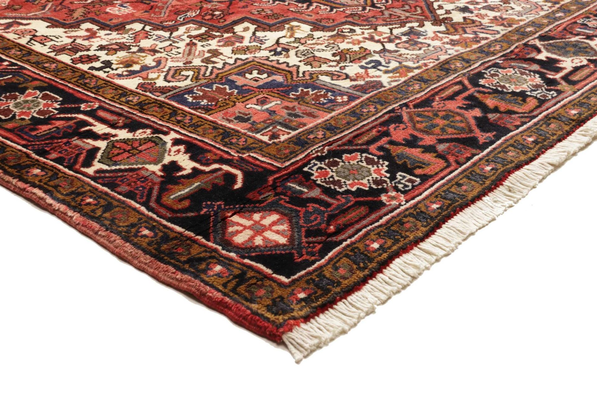 Heriz Perserteppich 207 × 299 cm aus Wolle, handgeknüpft