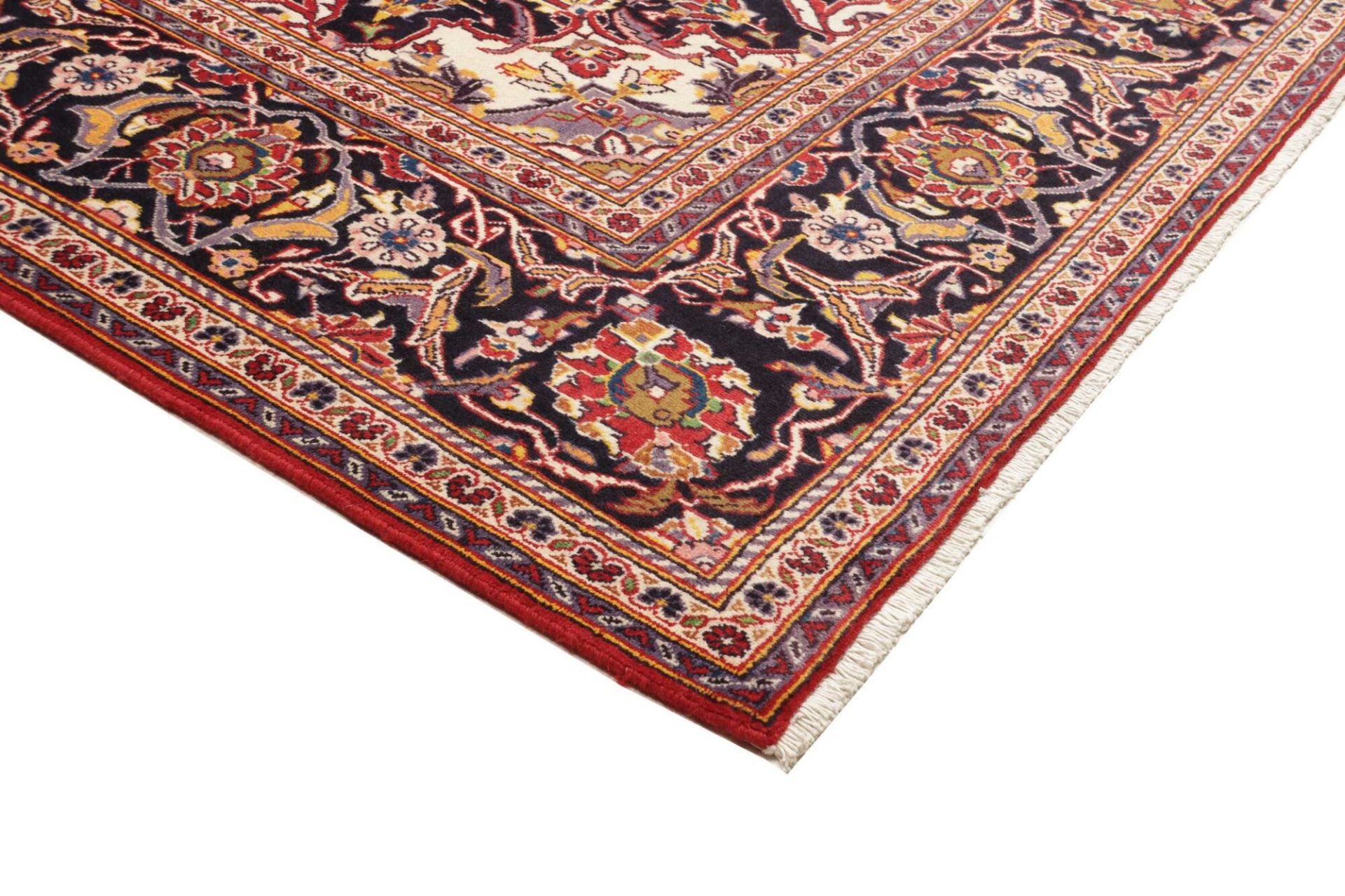 perserteppich-kashan-205-x-315-cm-schurwolle-handgeknupft-hochwertig-4 Handgeknüpfter Kashan Perserteppich, 205 × 315 cm, Wolle