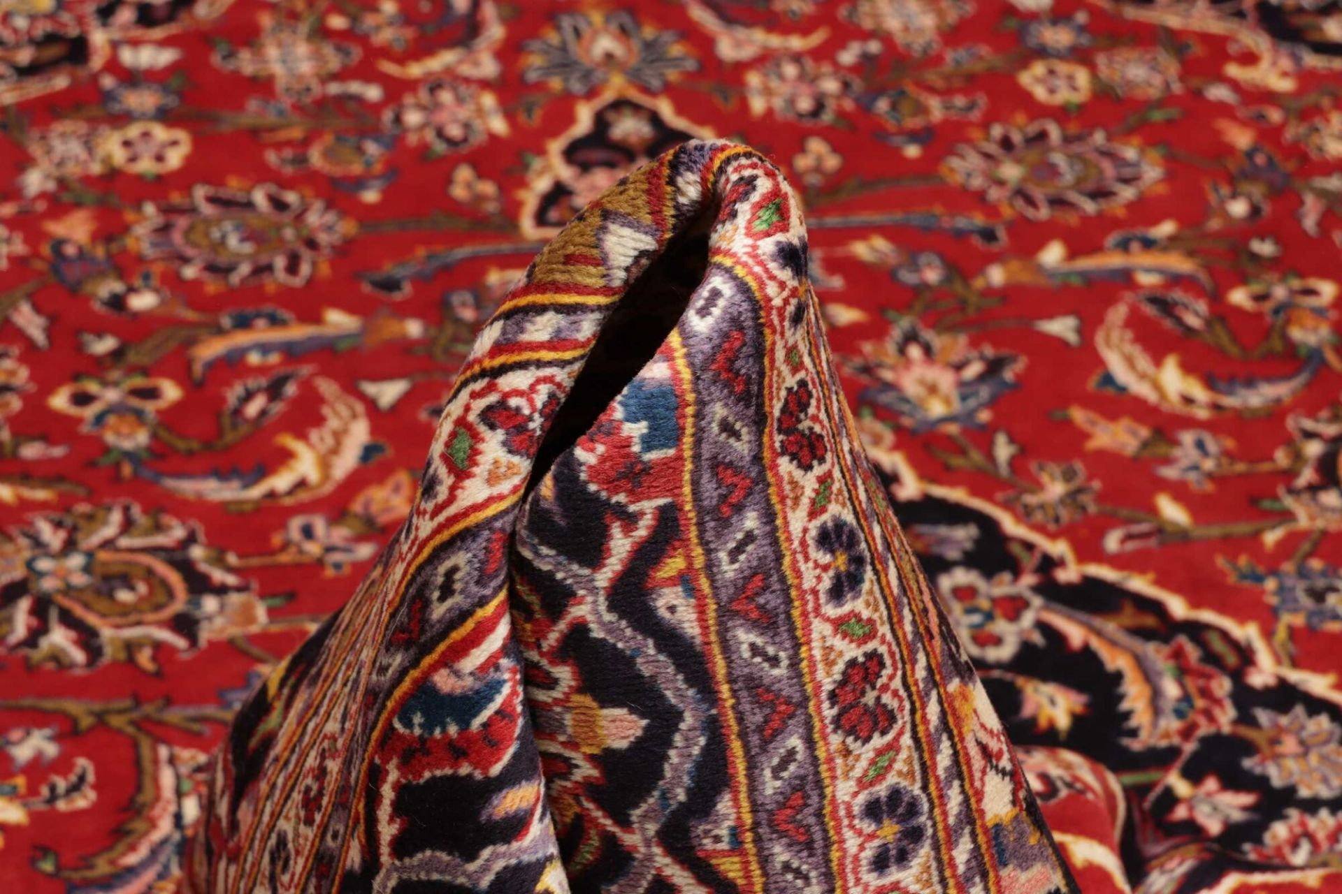 perserteppich-kashan-205-x-315-cm-schurwolle-handgeknupft-hochwertig-8 Handgeknüpfter Kashan Perserteppich, 205 × 315 cm, Wolle
