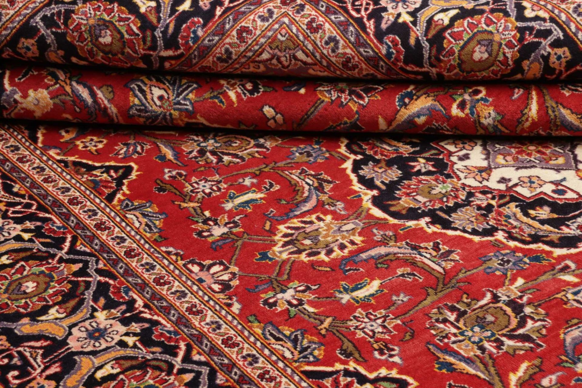 perserteppich-kashan-205-x-315-cm-schurwolle-handgeknupft-hochwertig-9 Handgeknüpfter Kashan Perserteppich, 205 × 315 cm, Wolle