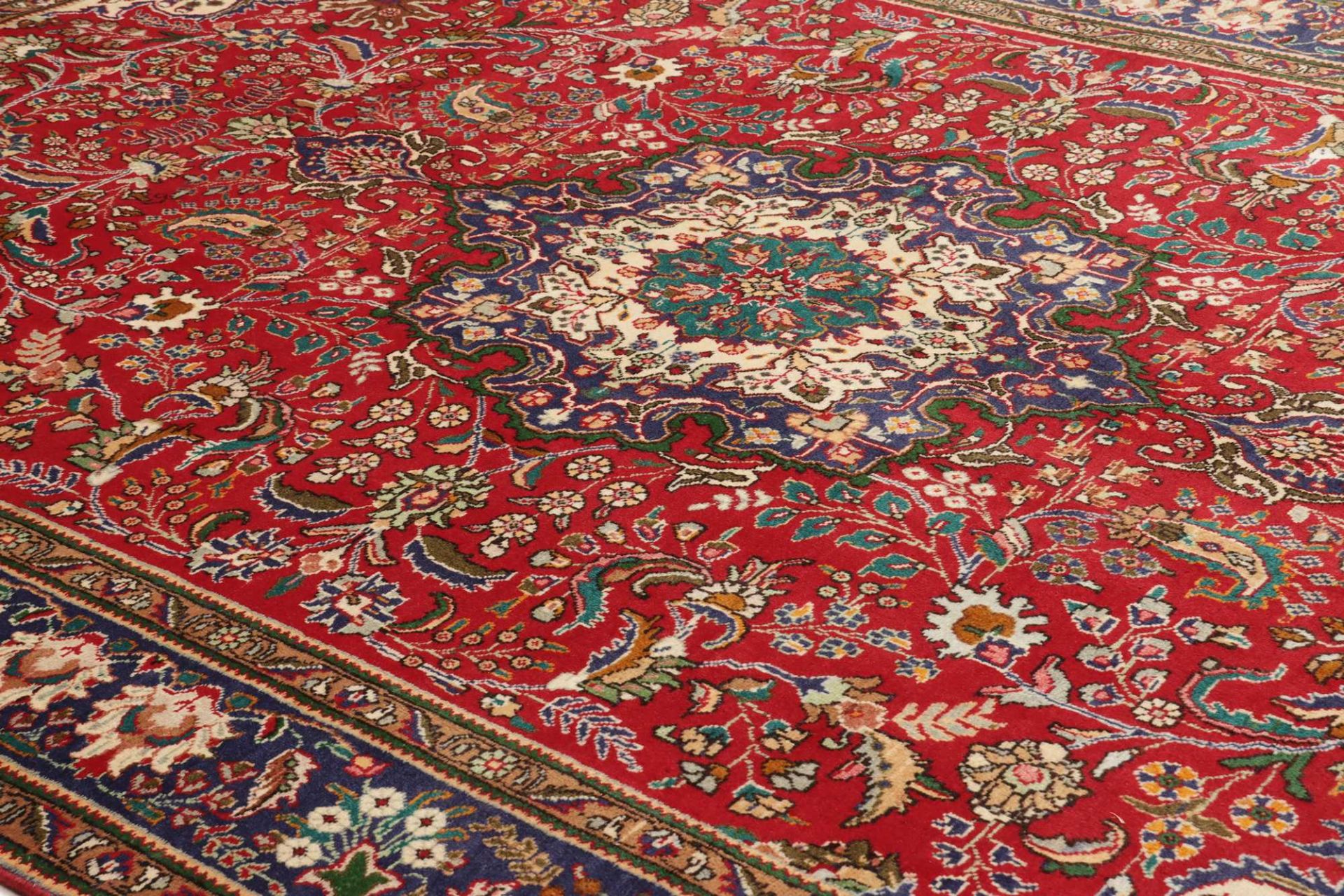 Handgeknüpfter Täbriz Perserteppich, 201 × 302 cm, Wolle