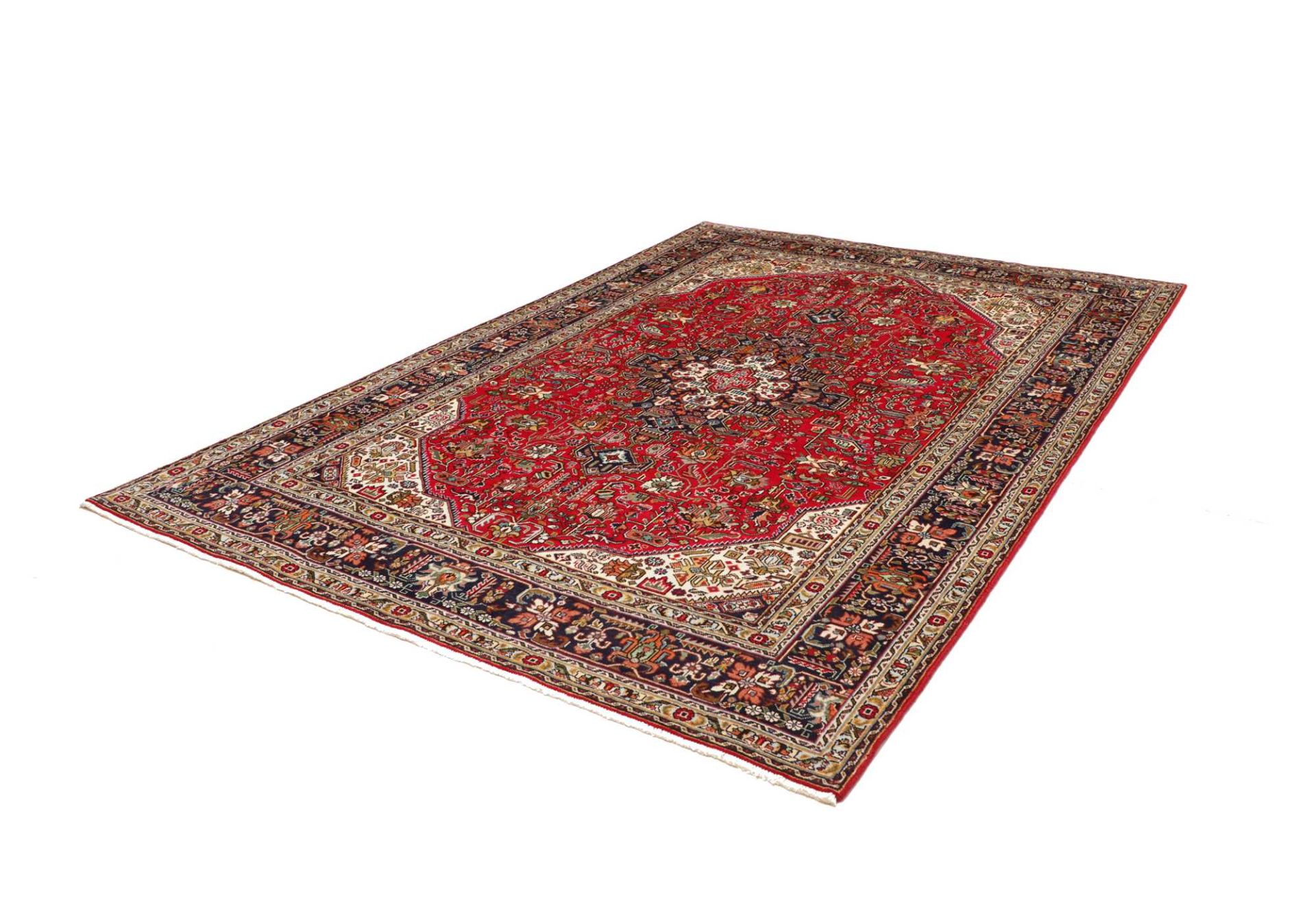 Täbriz Perserteppich aus Iran, 204 × 294 cm