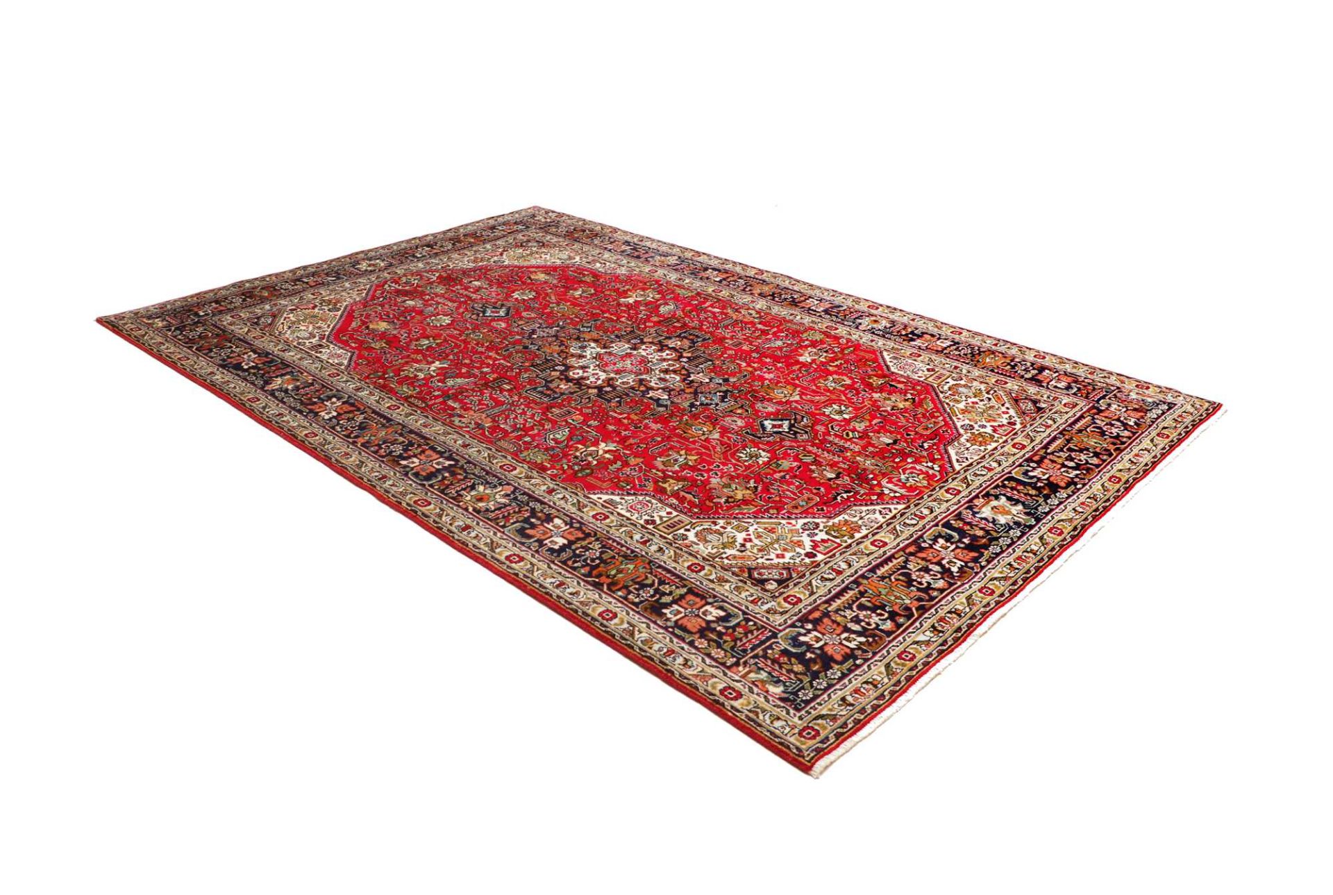 Täbriz Perserteppich aus Iran, 204 × 294 cm
