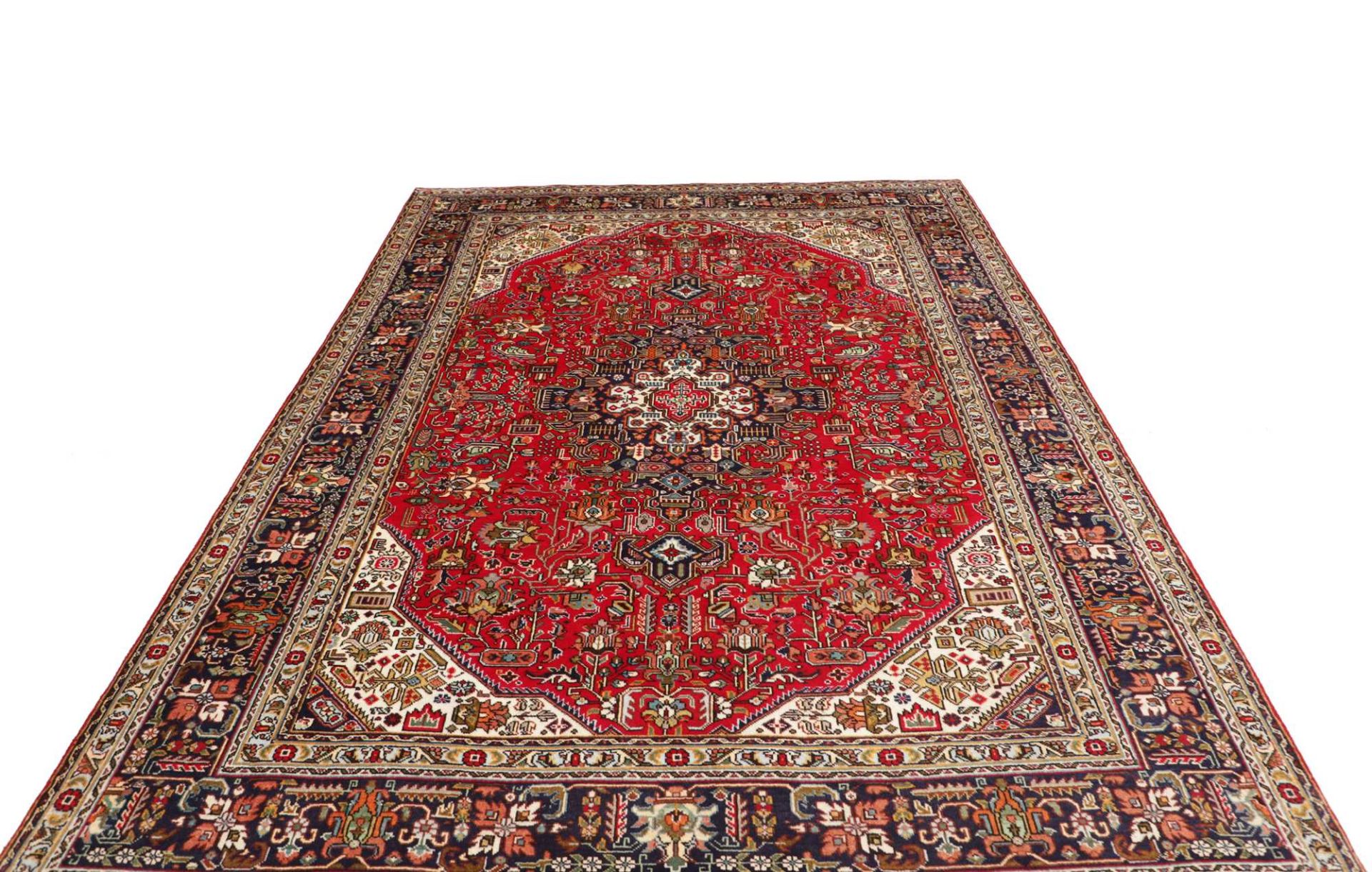 Täbriz Perserteppich aus Iran, 204 × 294 cm