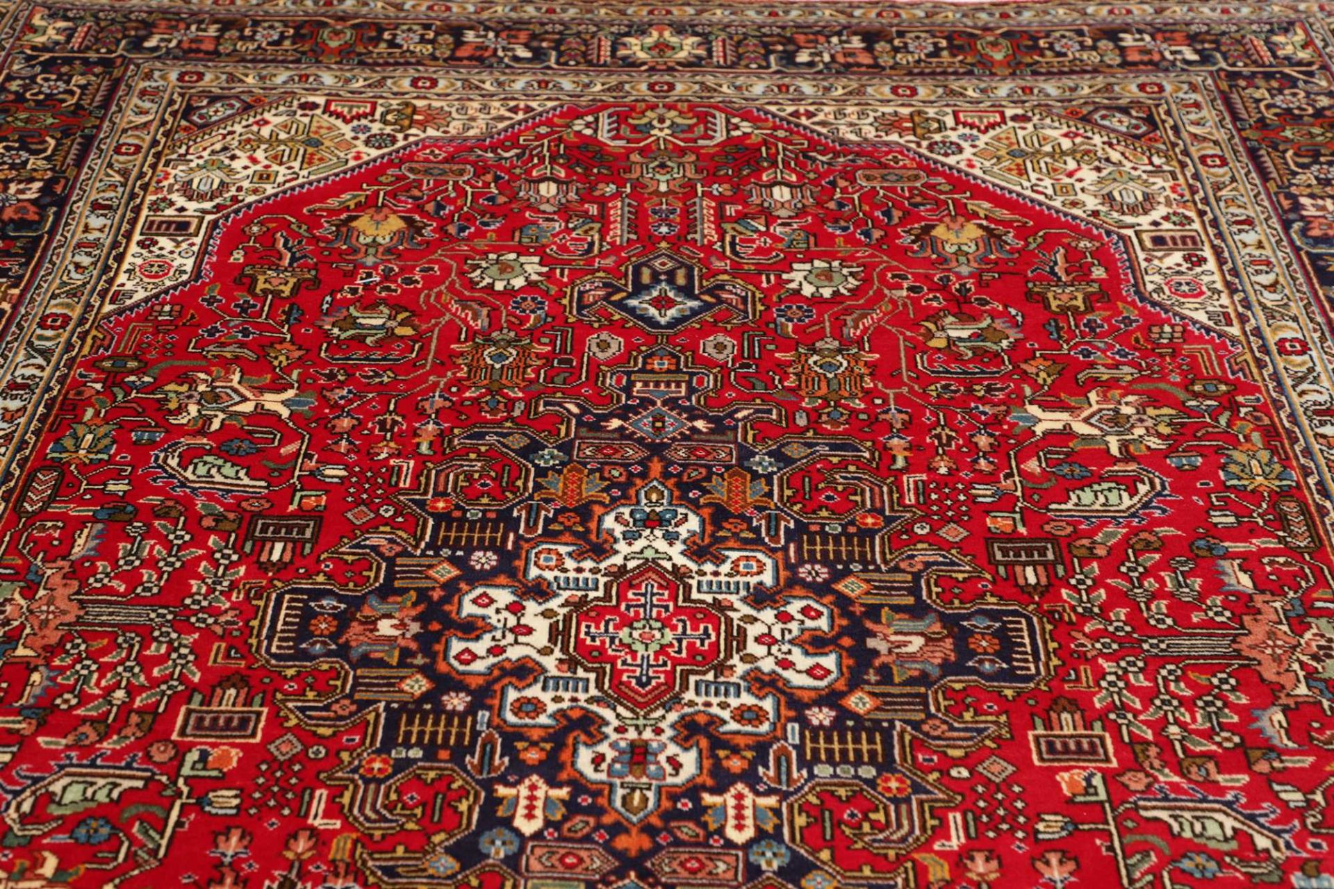 Täbriz Perserteppich aus Iran, 204 × 294 cm