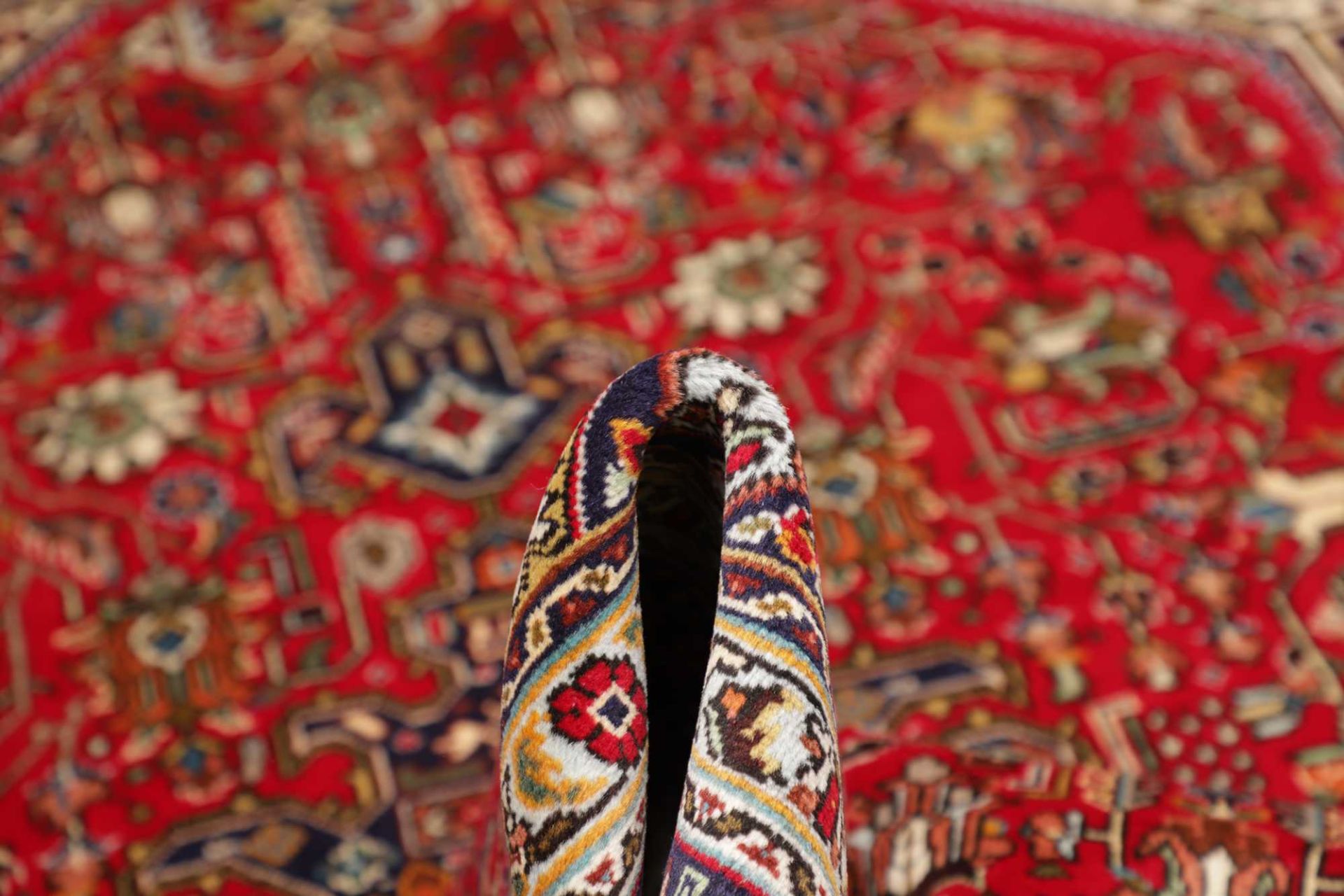 Täbriz Perserteppich aus Iran, 204 × 294 cm