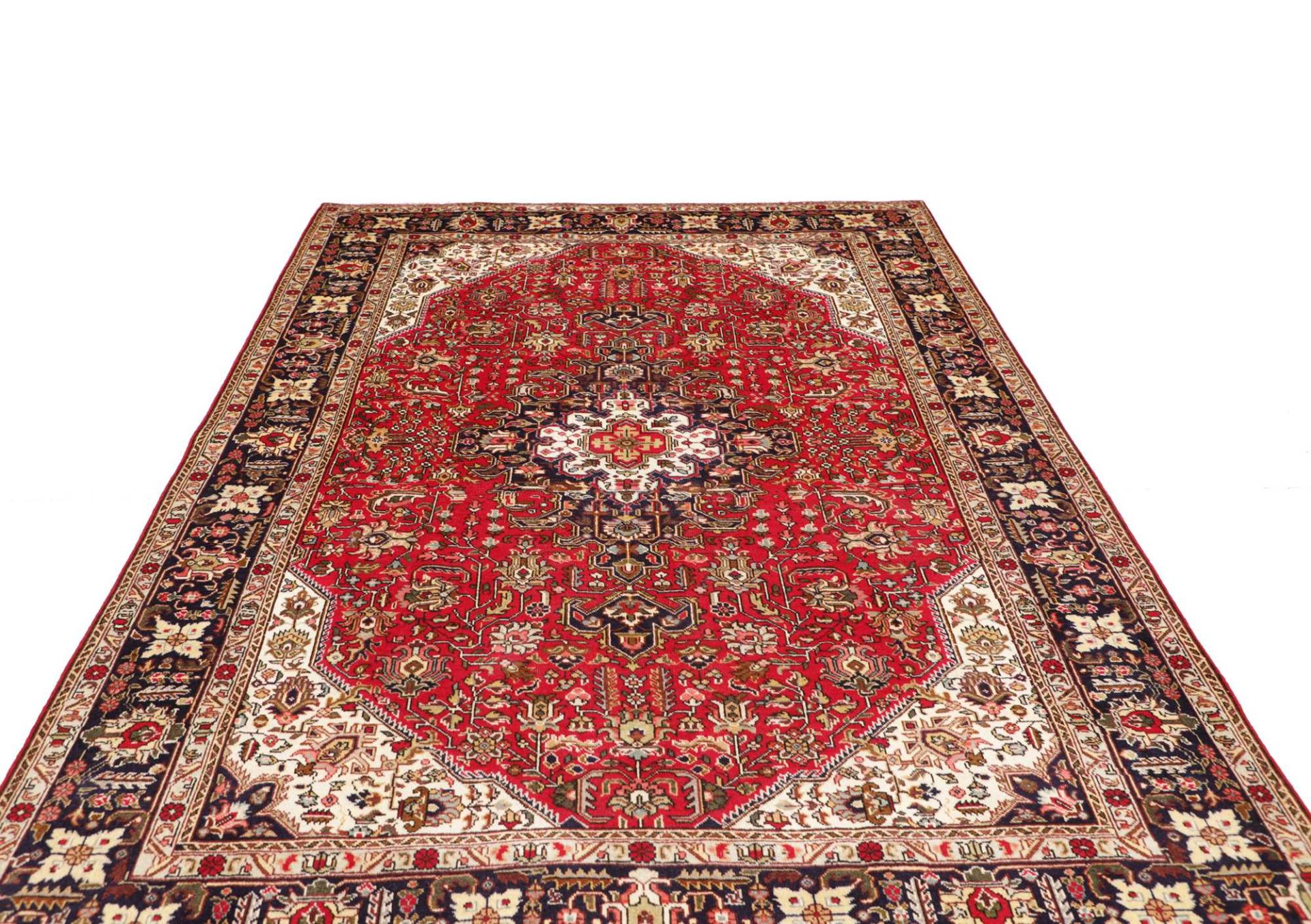 Täbriz Perserteppich aus Iran, 196 × 297 cm
