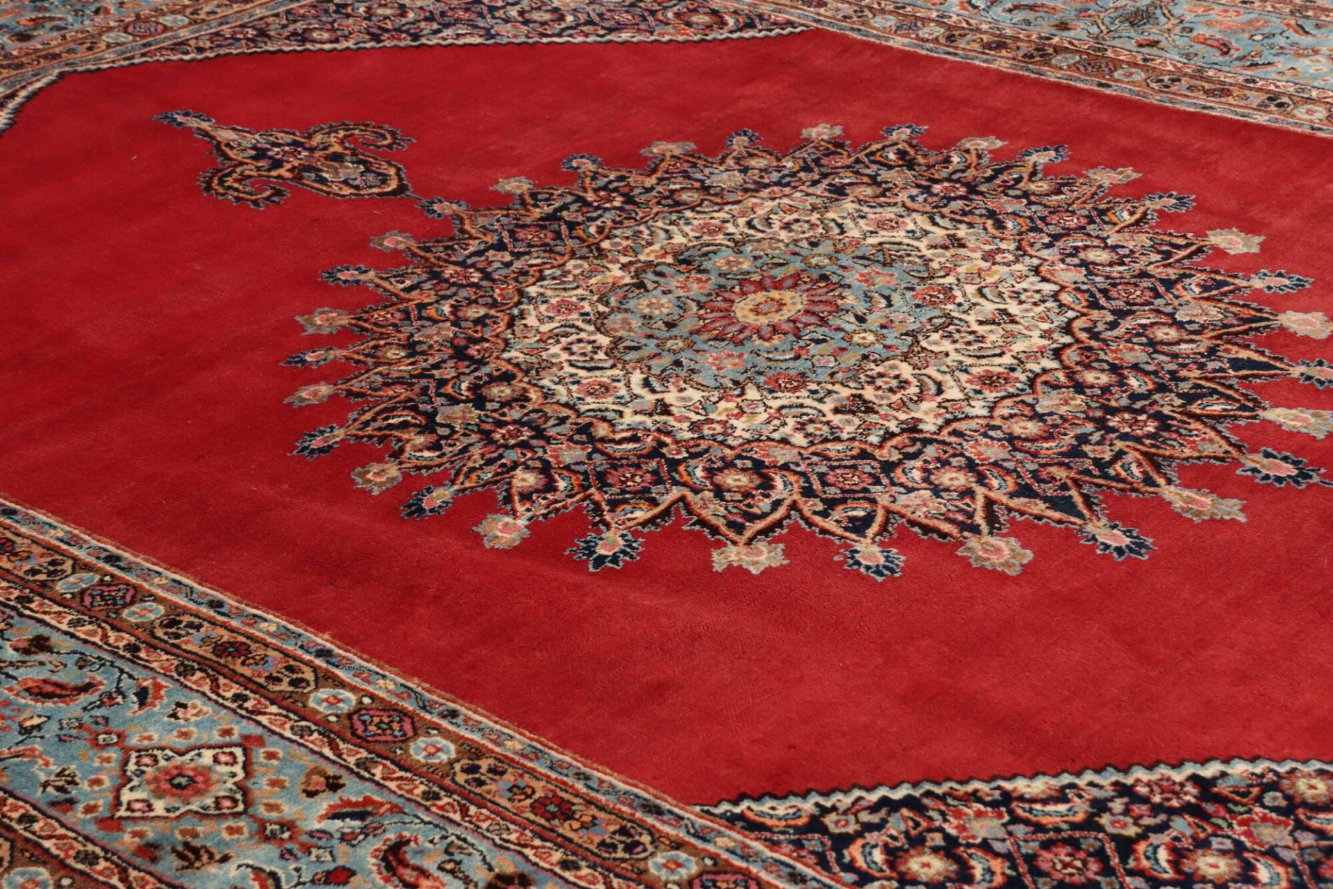 Handgeknüpfter Moud Perserteppich 207 × 294 cm