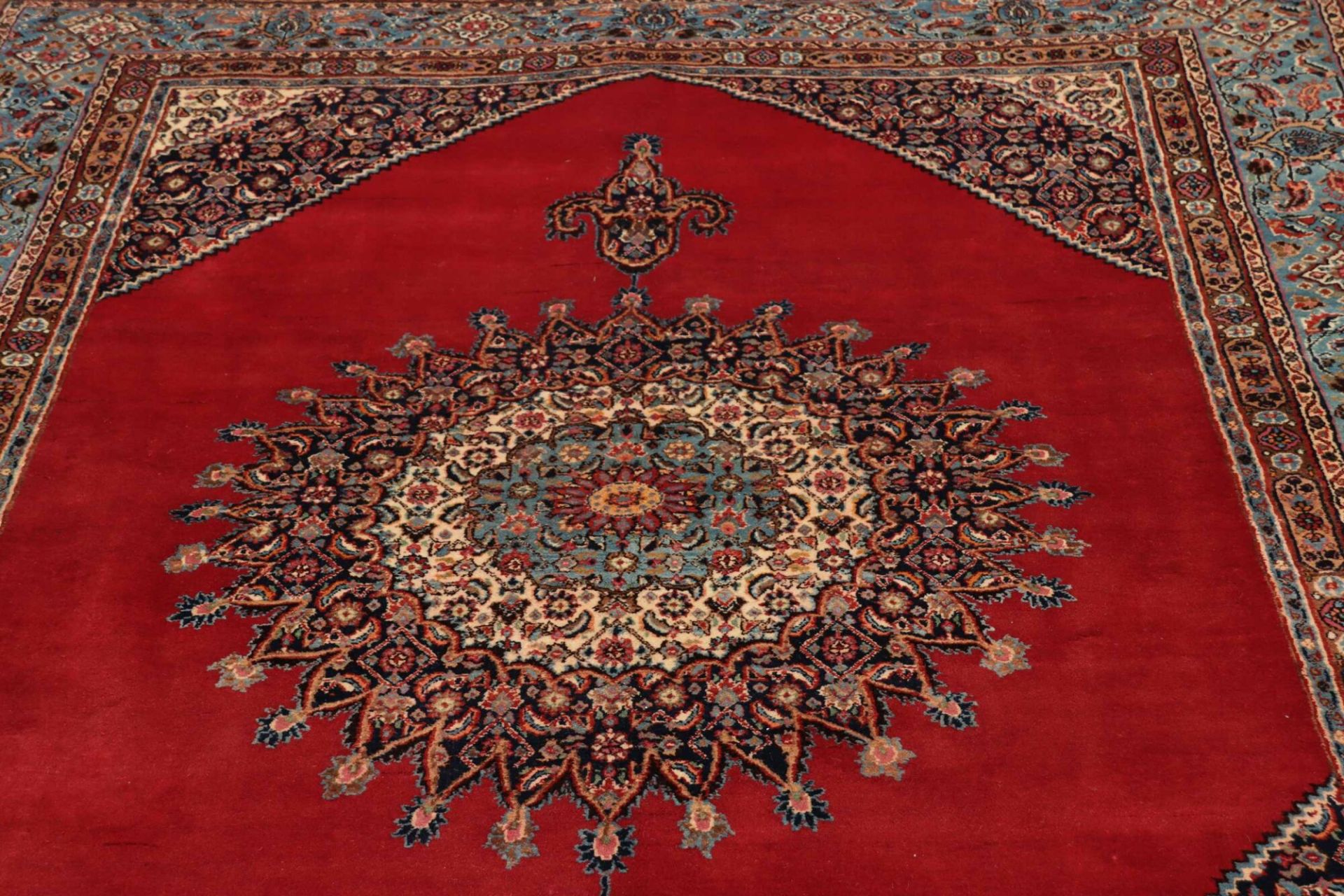 Handgeknüpfter Moud Perserteppich 207 × 294 cm
