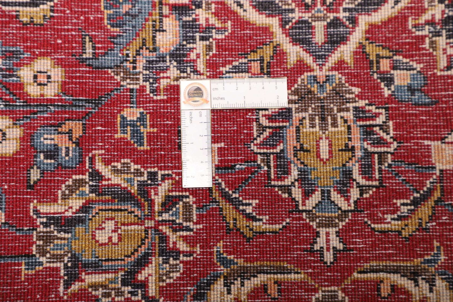 Handgeknüpfter Kashan Perserteppich, 199 × 306 cm, Wolle