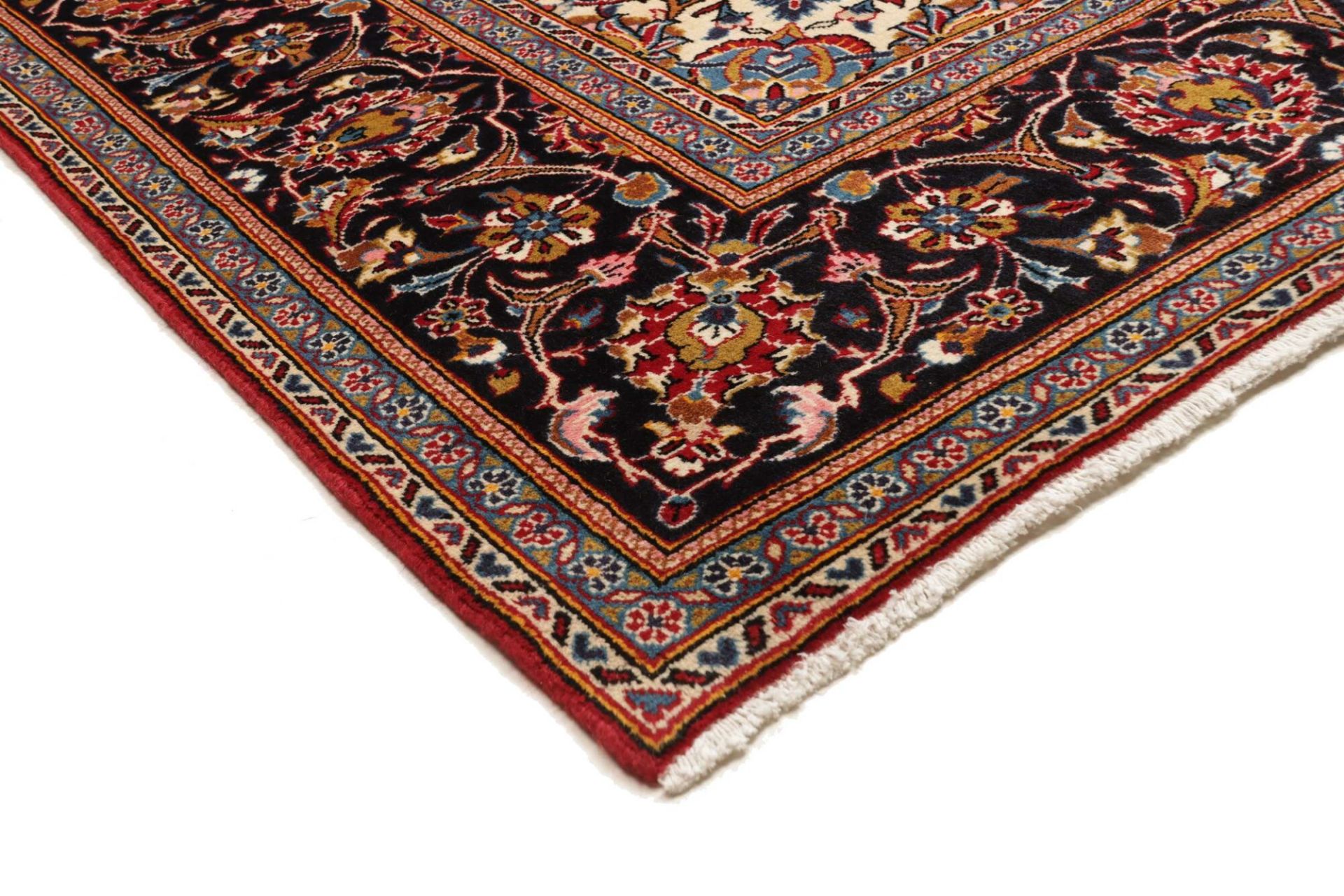 Kashan Perserteppich aus Iran, 205 × 312 cm