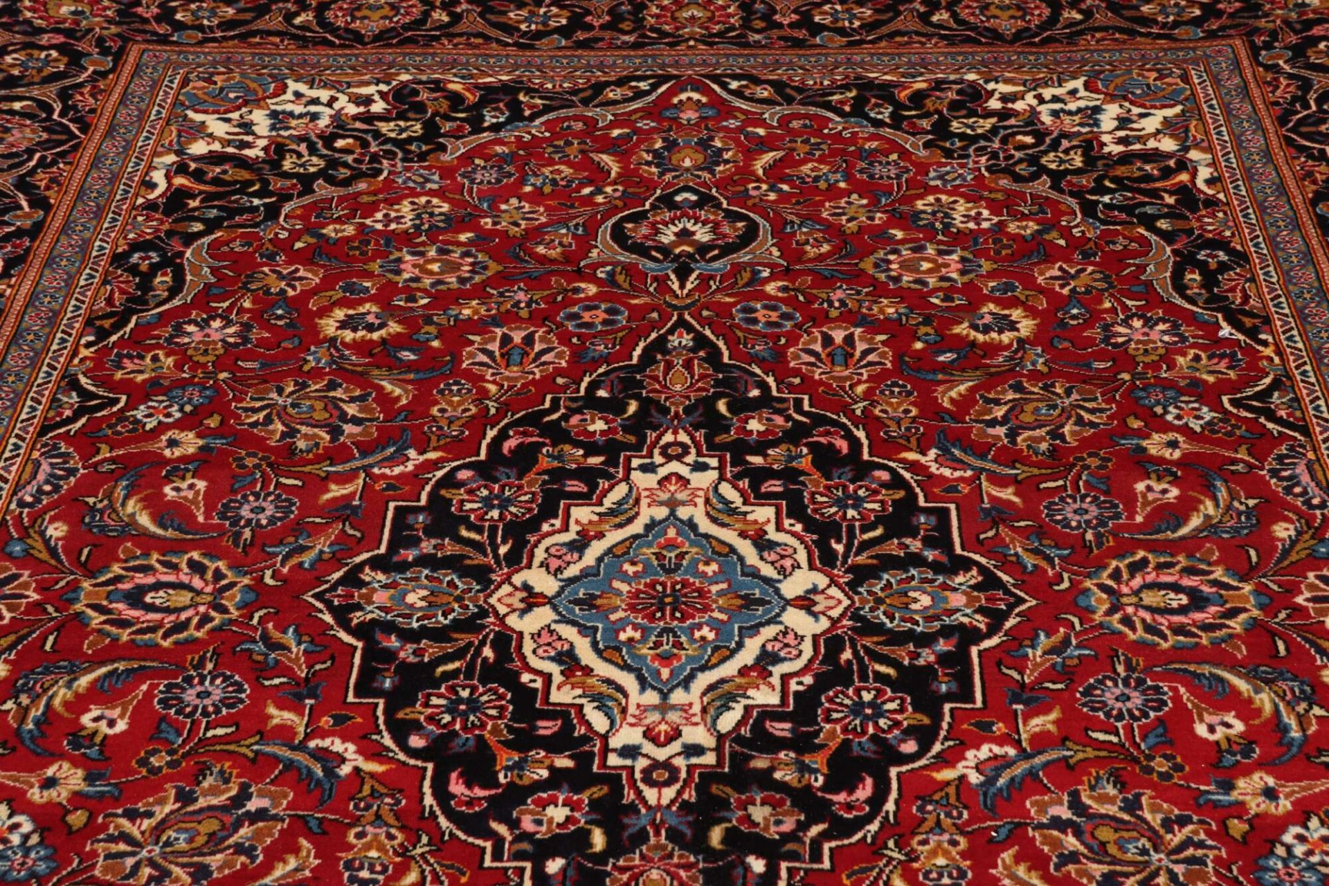 Kashan Perserteppich aus Iran, 205 × 312 cm