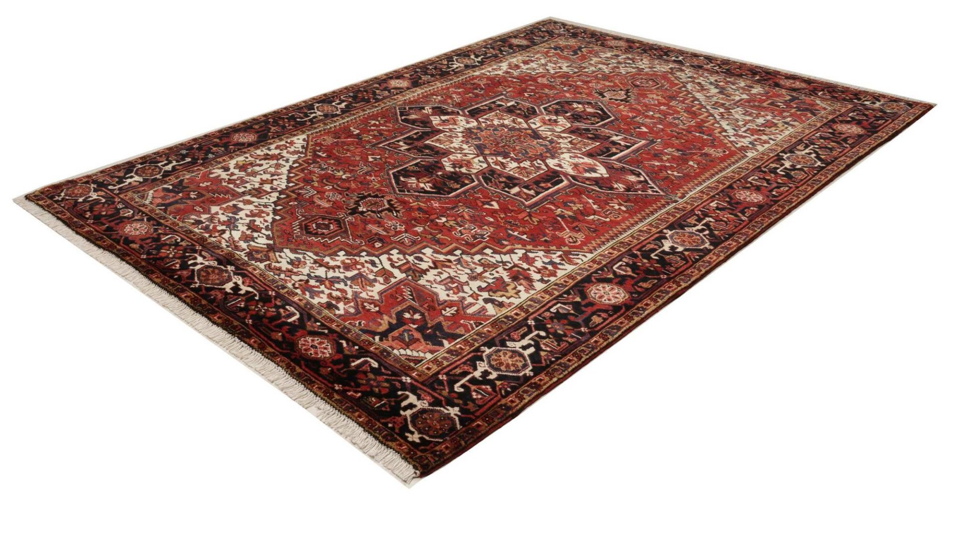perserteppich-heriz-221-x-302-cm-schurwolle-handgeknupft-rustikal-1 Handgeknüpfter Heriz Perserteppich 221 × 302 cm