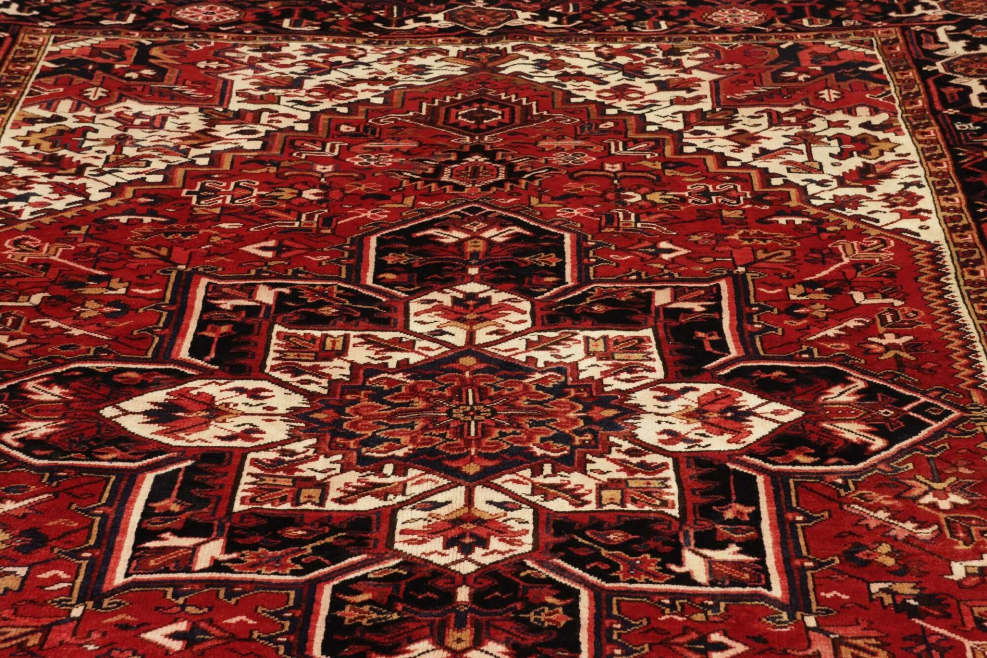 perserteppich-heriz-221-x-302-cm-schurwolle-handgeknupft-rustikal-7 Handgeknüpfter Heriz Perserteppich 221 × 302 cm