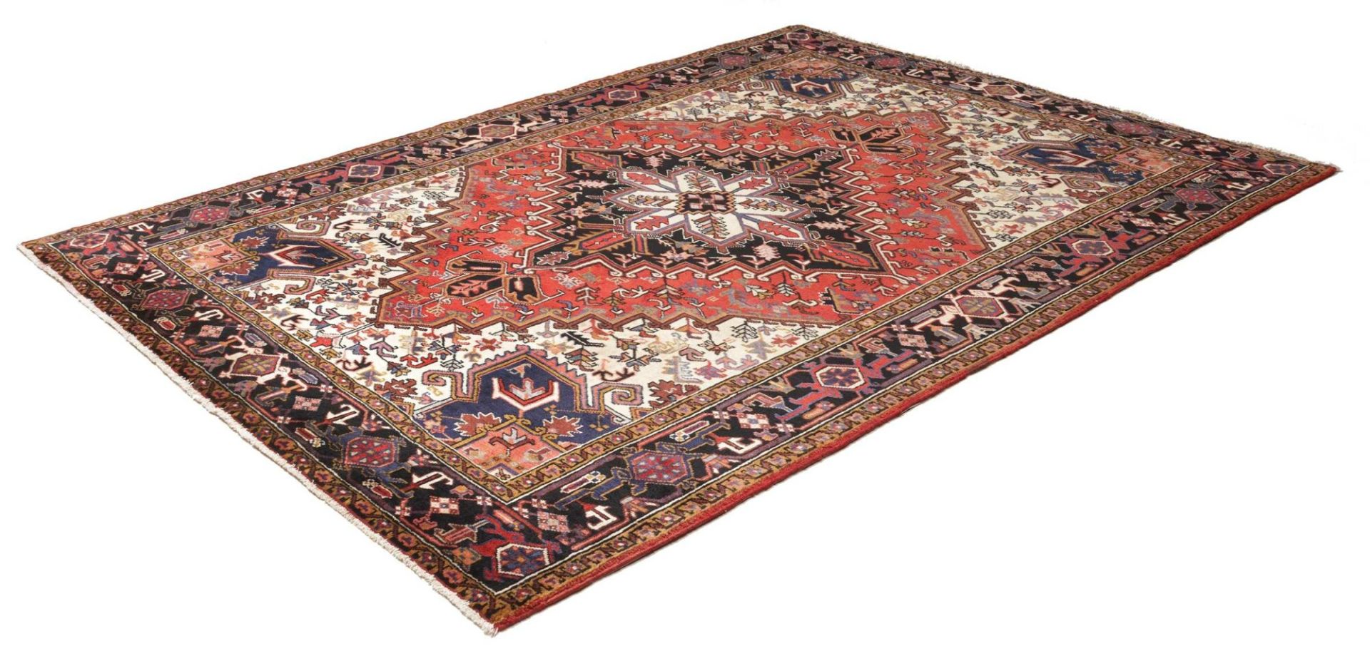 Handgeknüpfter Heriz Perserteppich 207 × 283 cm