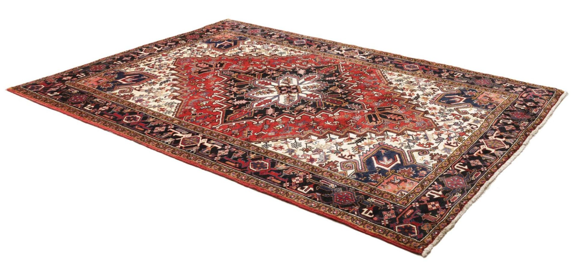 Handgeknüpfter Heriz Perserteppich 207 × 283 cm