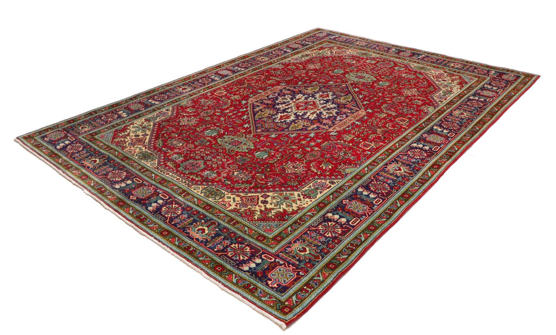 Täbriz Perserteppich aus Iran, 209 × 289 cm