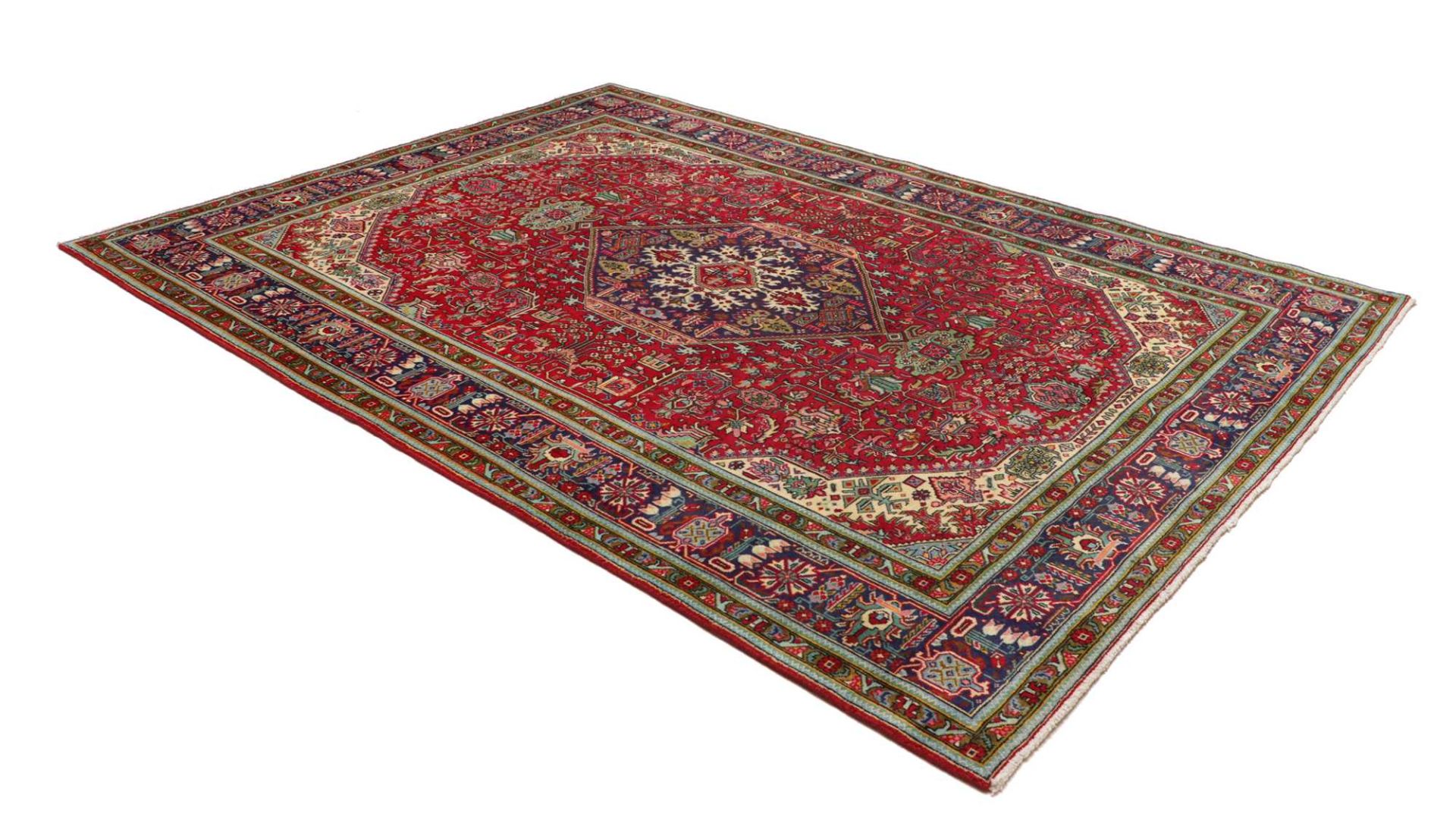 Täbriz Perserteppich aus Iran, 209 × 289 cm