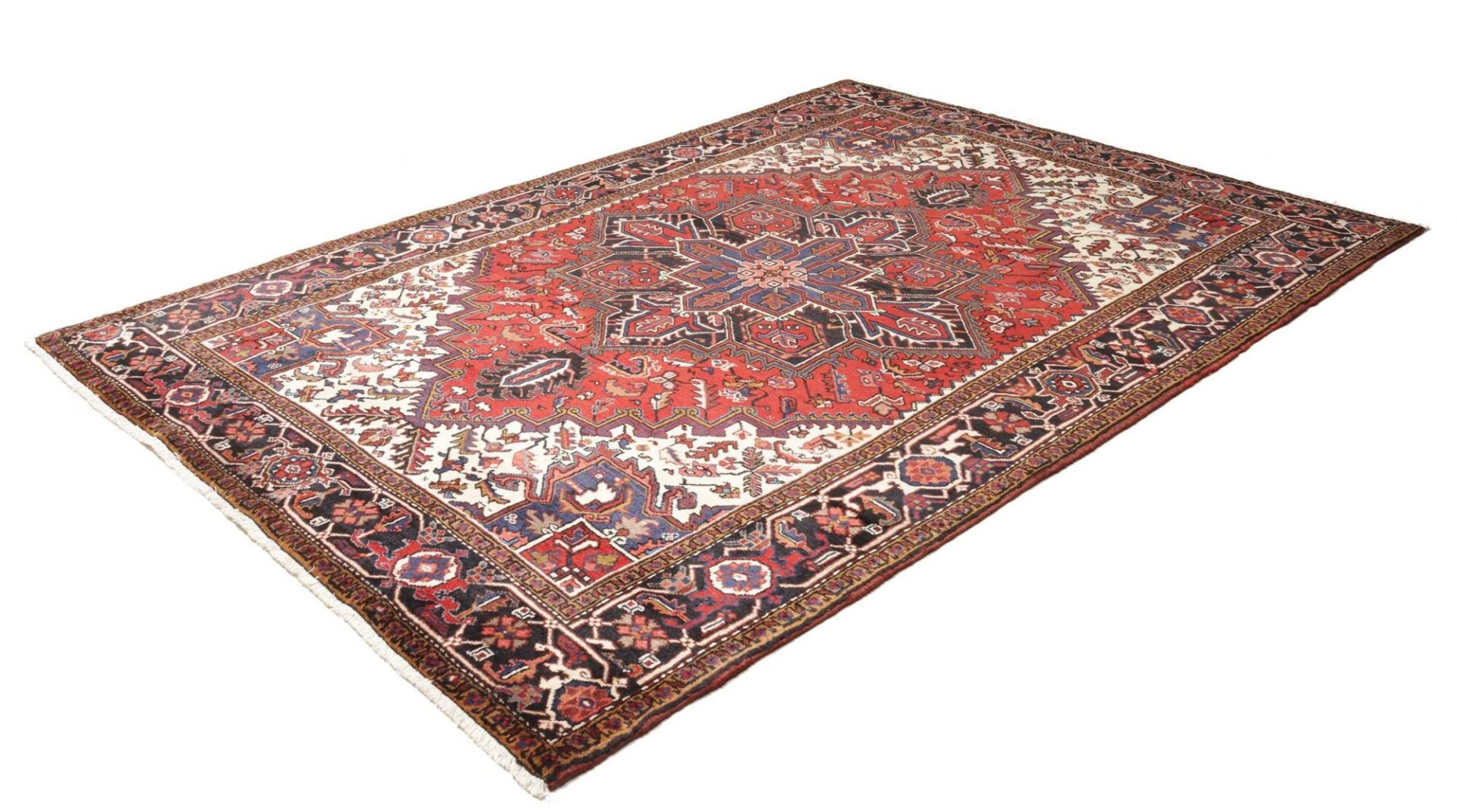 Handgeknüpfter Heriz Perserteppich 208 × 289 cm