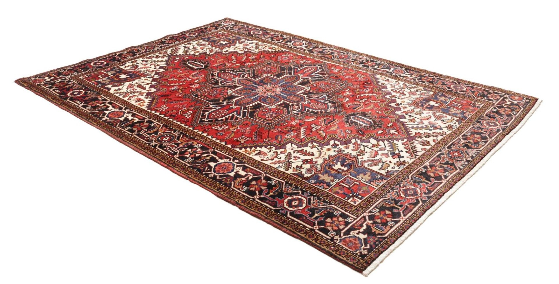 Handgeknüpfter Heriz Perserteppich 208 × 289 cm