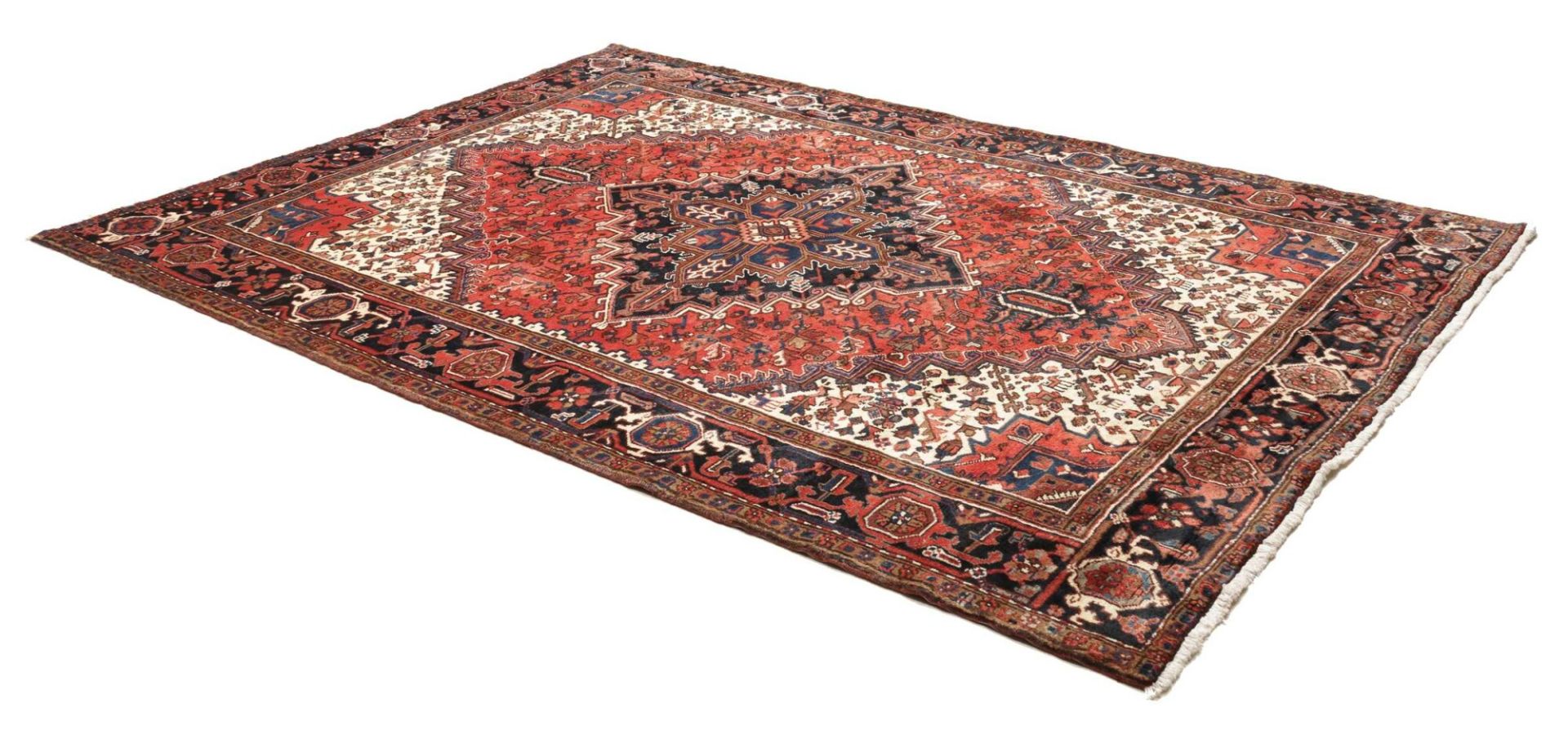 Heriz Perserteppich aus Iran, 213 × 297 cm