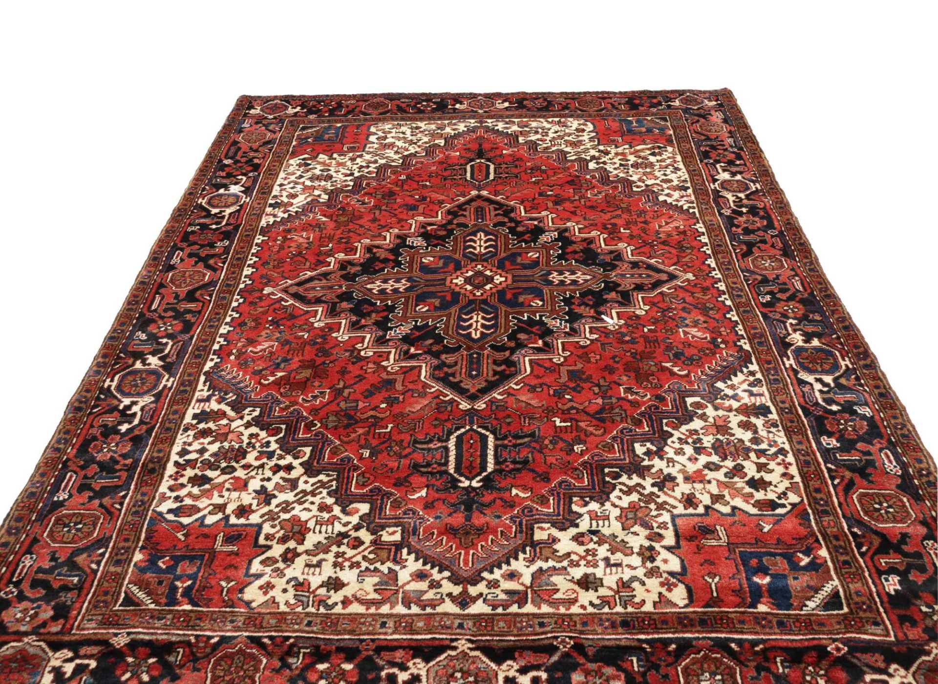 Heriz Perserteppich aus Iran, 213 × 297 cm