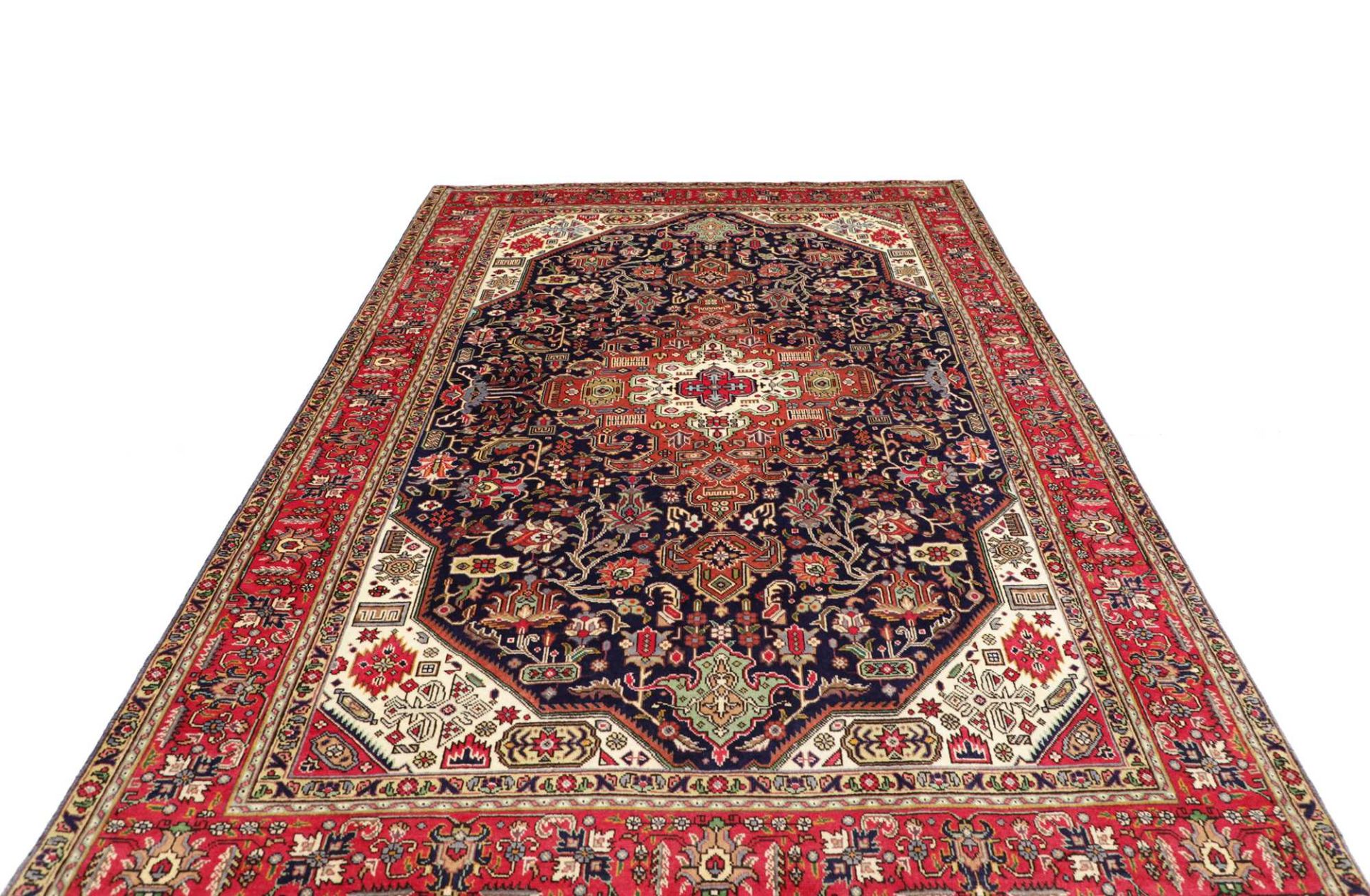 Handgeknüpfter Täbriz Perserteppich 201 × 309 cm