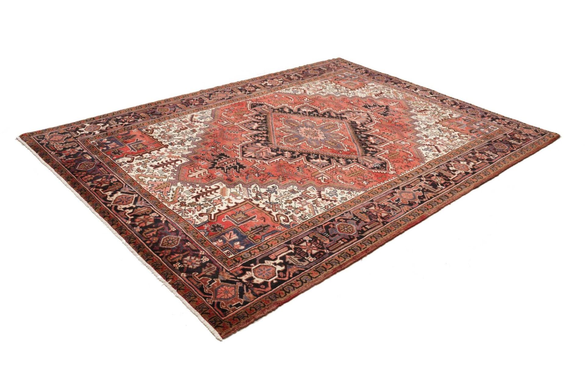 Heriz Perserteppich aus Iran, 219 × 289 cm