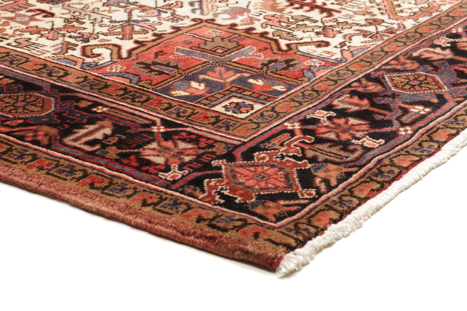 Heriz Perserteppich aus Iran, 219 × 289 cm