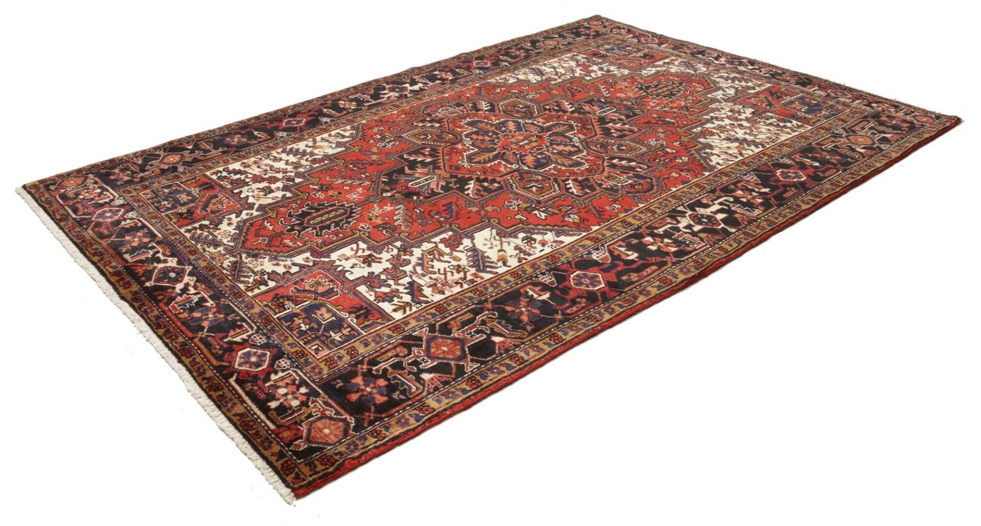 Handgeknüpfter Heriz Perserteppich 207 × 304 cm