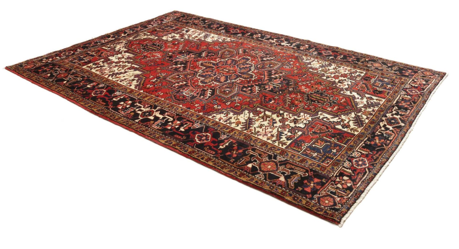 Handgeknüpfter Heriz Perserteppich 207 × 304 cm