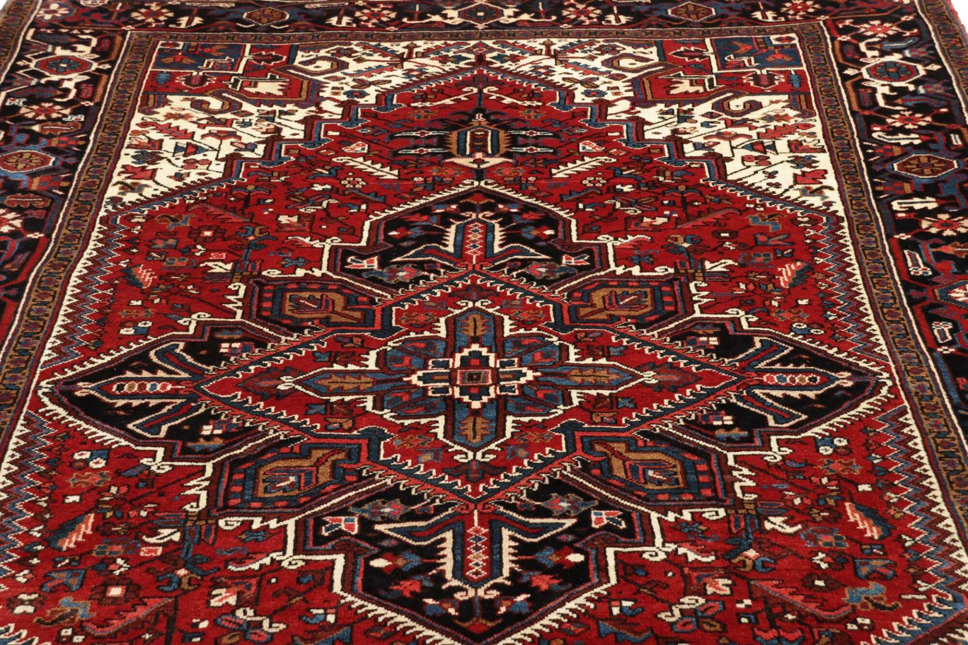 Handgeknüpfter Heriz Perserteppich, 206 × 301 cm, Wolle