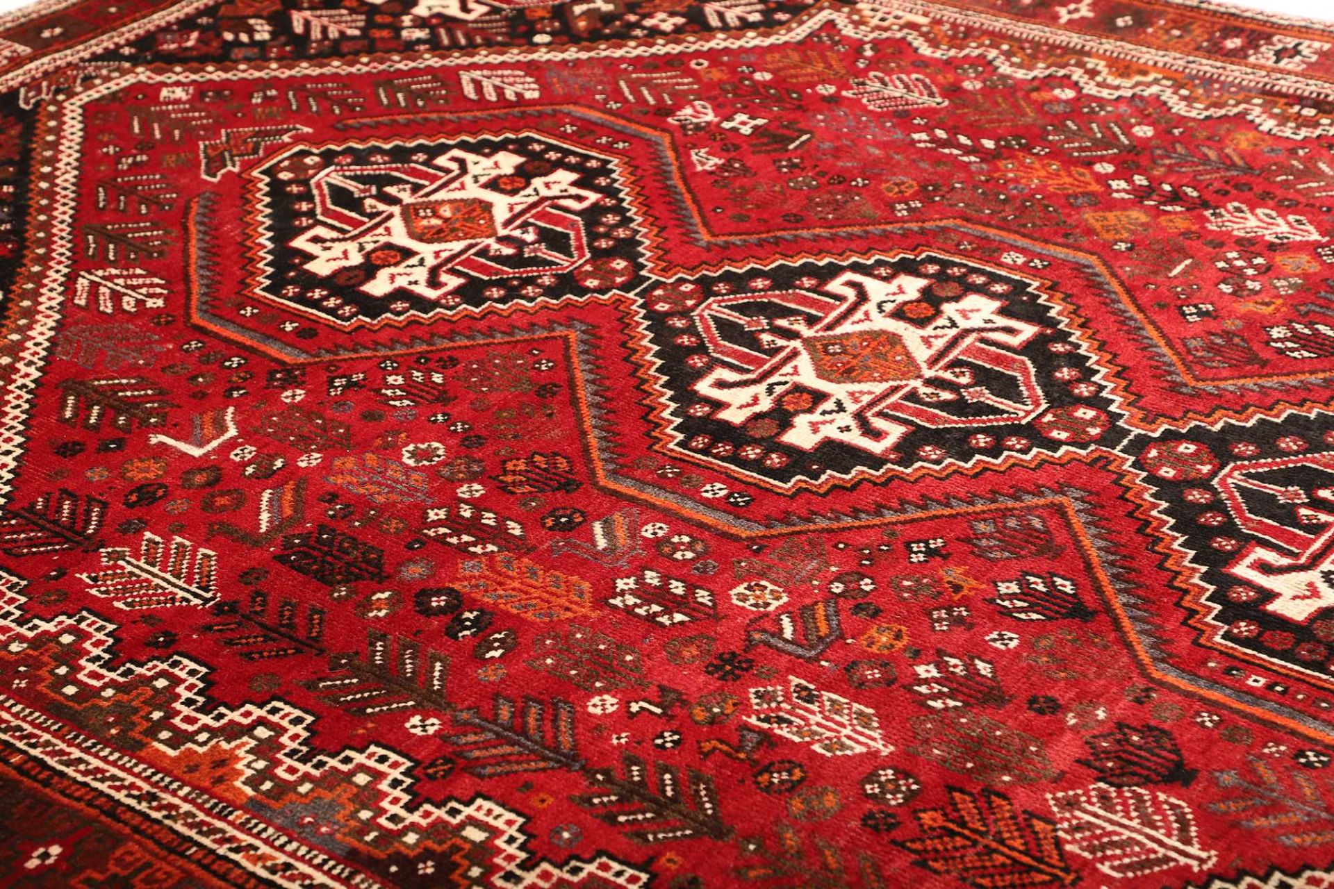Handgeknüpfter Shiraz Perserteppich 216 × 299 cm